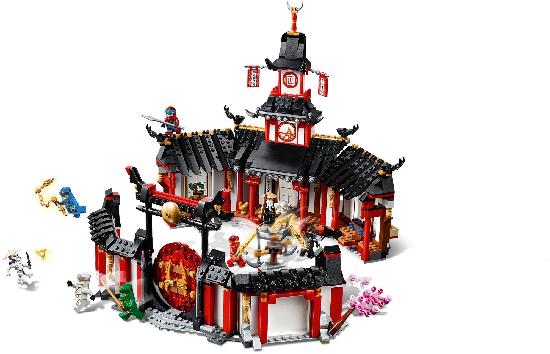 Monastery of Spinjitzu 70670 - hình ảnh tổng thể bộ LEGO