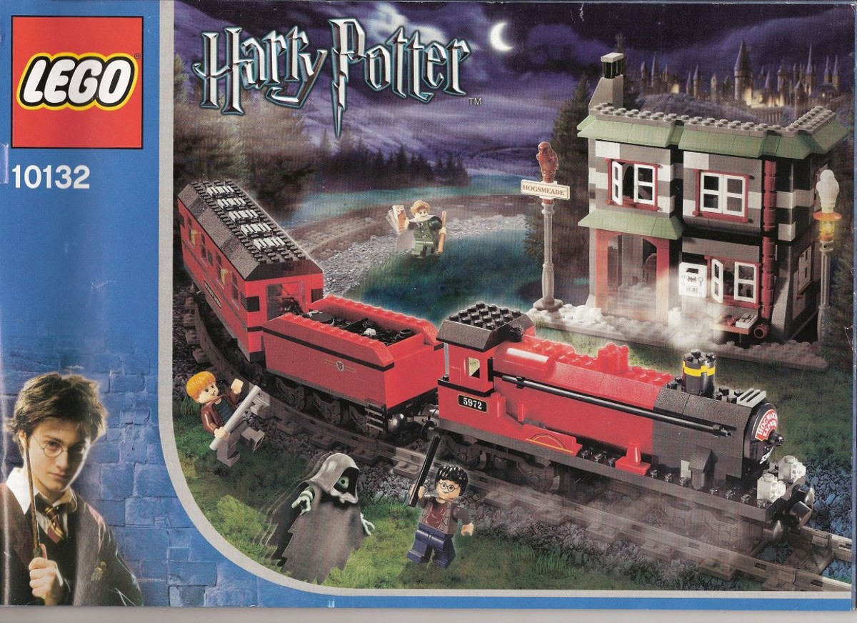 Motorised Hogwarts Express 65524 - góc nhìn khác của bộ LEGO