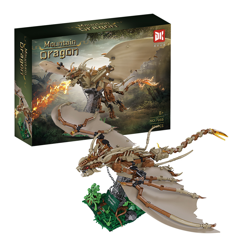 Mountain Dragon  - hình ảnh tổng thể bộ LEGO