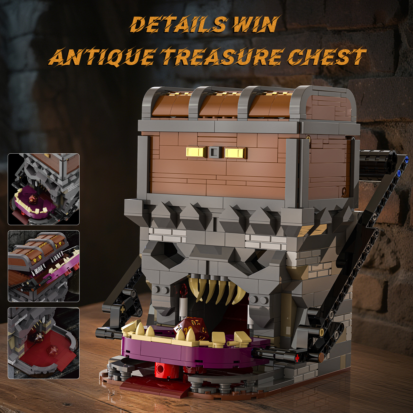 Mysterious Treasure Chest  - hình ảnh chi tiết bộ LEGO
