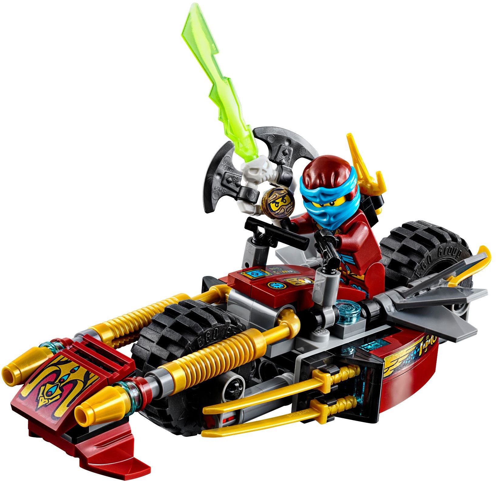 Ninja Bike Chase 70600 - hình ảnh chi tiết bộ LEGO