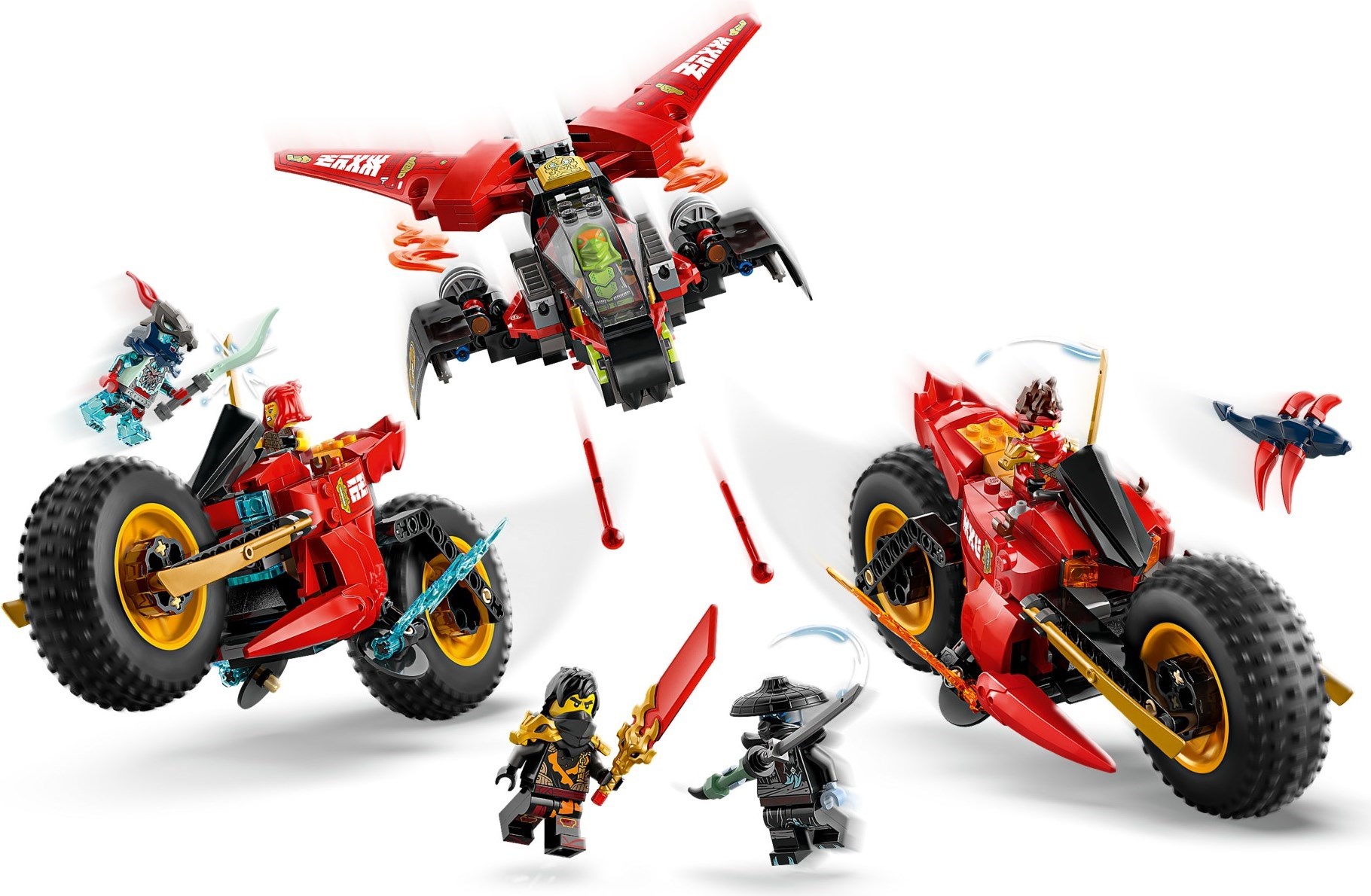 Ninja Combat Vehicle 71844 - thêm hình ảnh sản phẩm LEGO