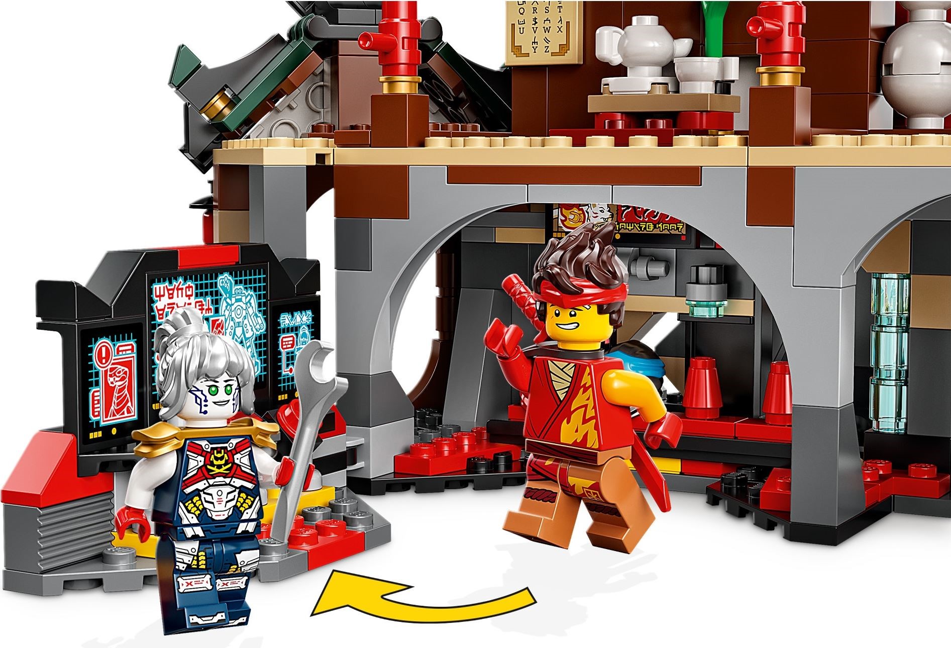 Ninja Dojo Temple 71767 - hình ảnh tổng thể bộ LEGO