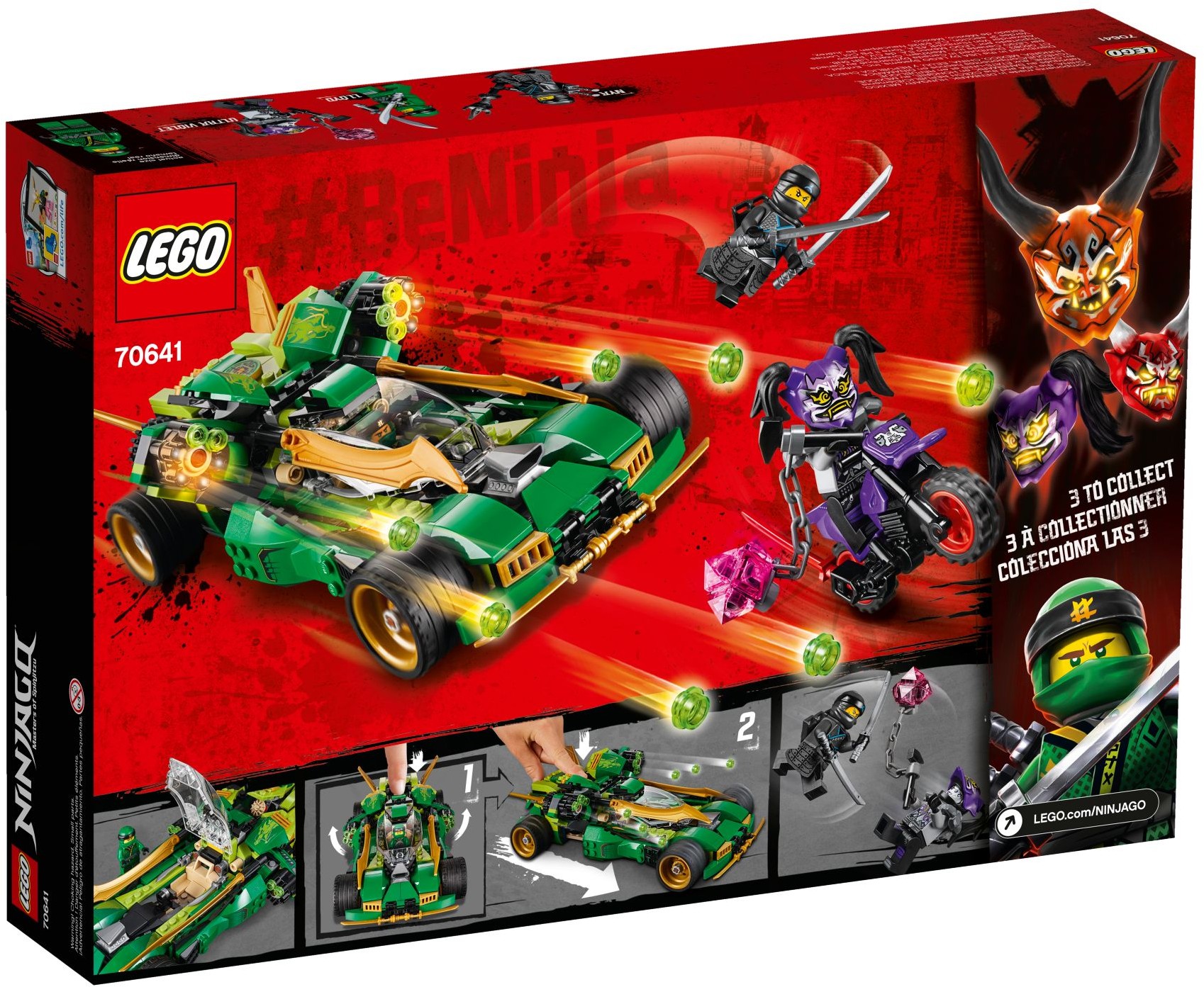 Ninja Nightcrawler 70641 - hình ảnh chi tiết bộ LEGO