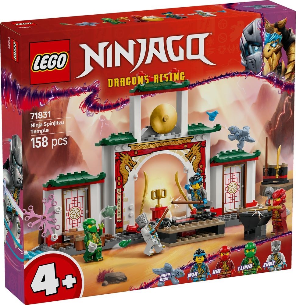 Ninja Spinjitzu Temple 71831 - hình ảnh tổng thể bộ LEGO