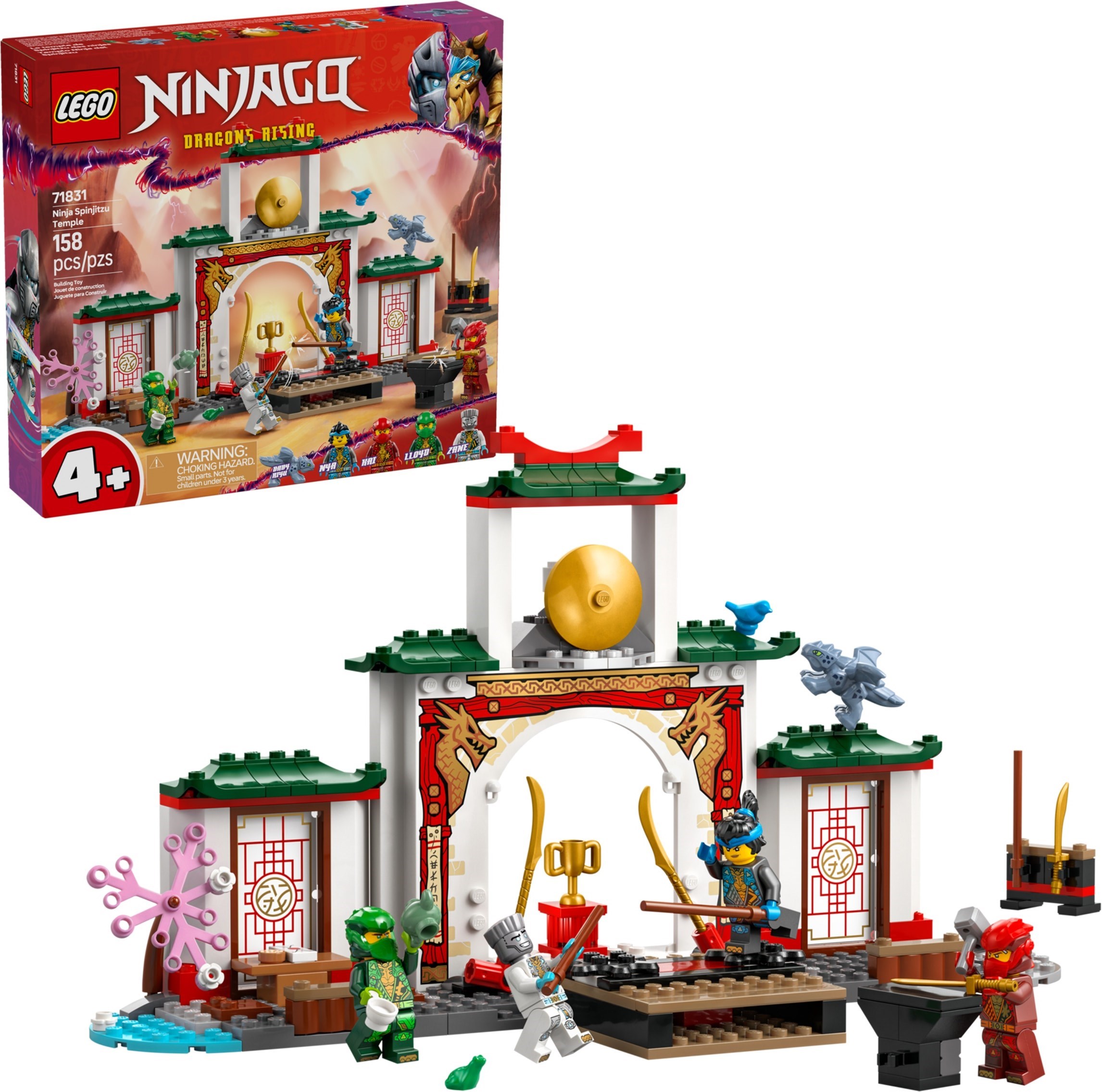 Ninja Spinjitzu Temple 71831 - hình ảnh chi tiết bộ LEGO