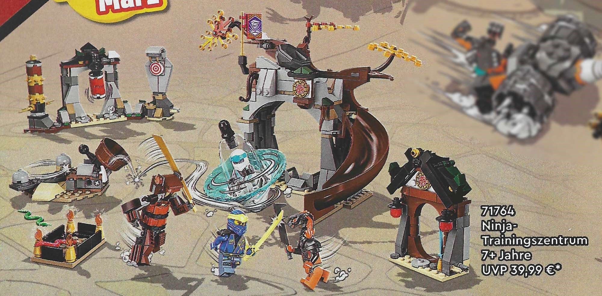 Ninja Training Center 71764 - hình ảnh tổng thể bộ LEGO