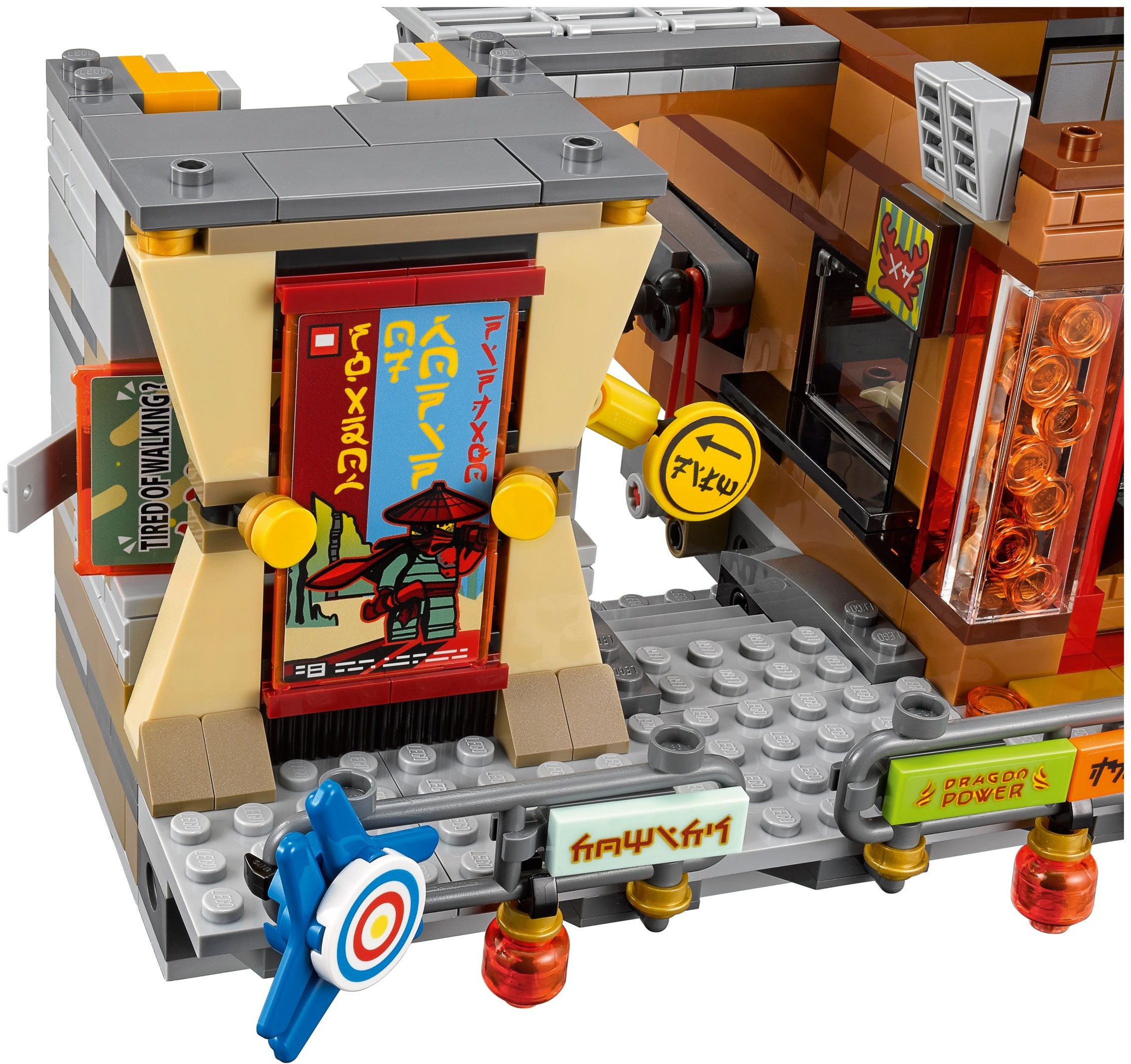 NINJAGO City 70620 - góc nhìn khác của bộ LEGO