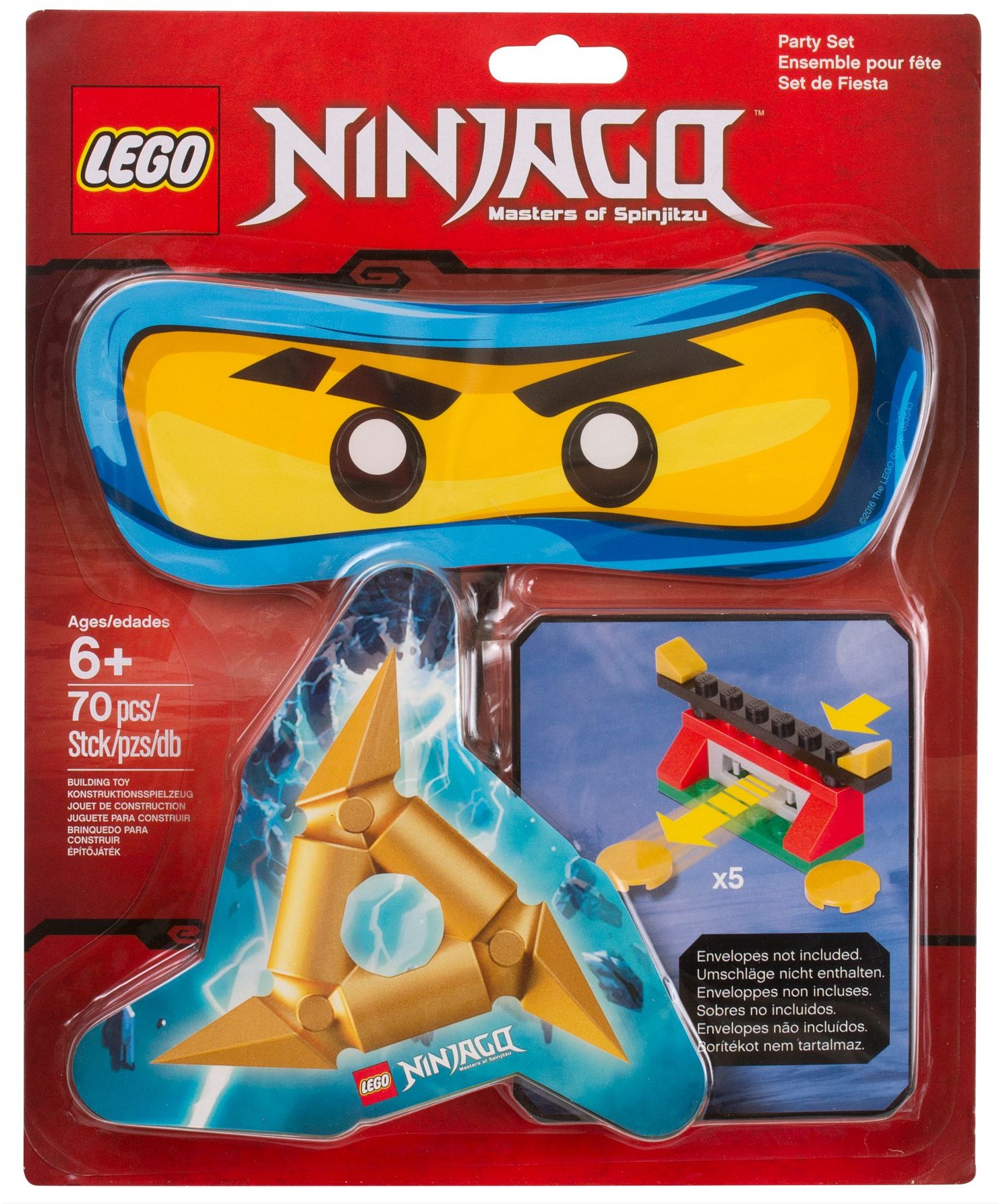 Ninjago Party Set 853543 - hình ảnh tổng thể bộ LEGO