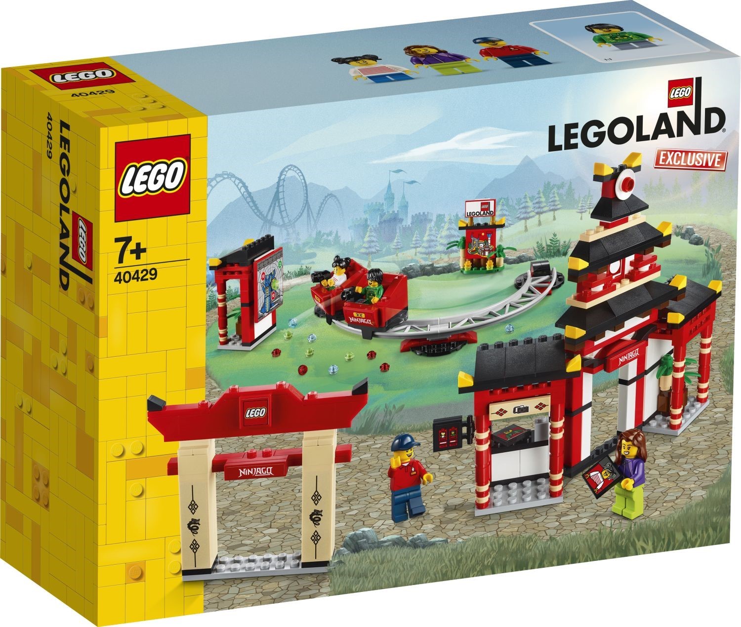 Ninjago World 40429 - hình ảnh tổng thể bộ LEGO