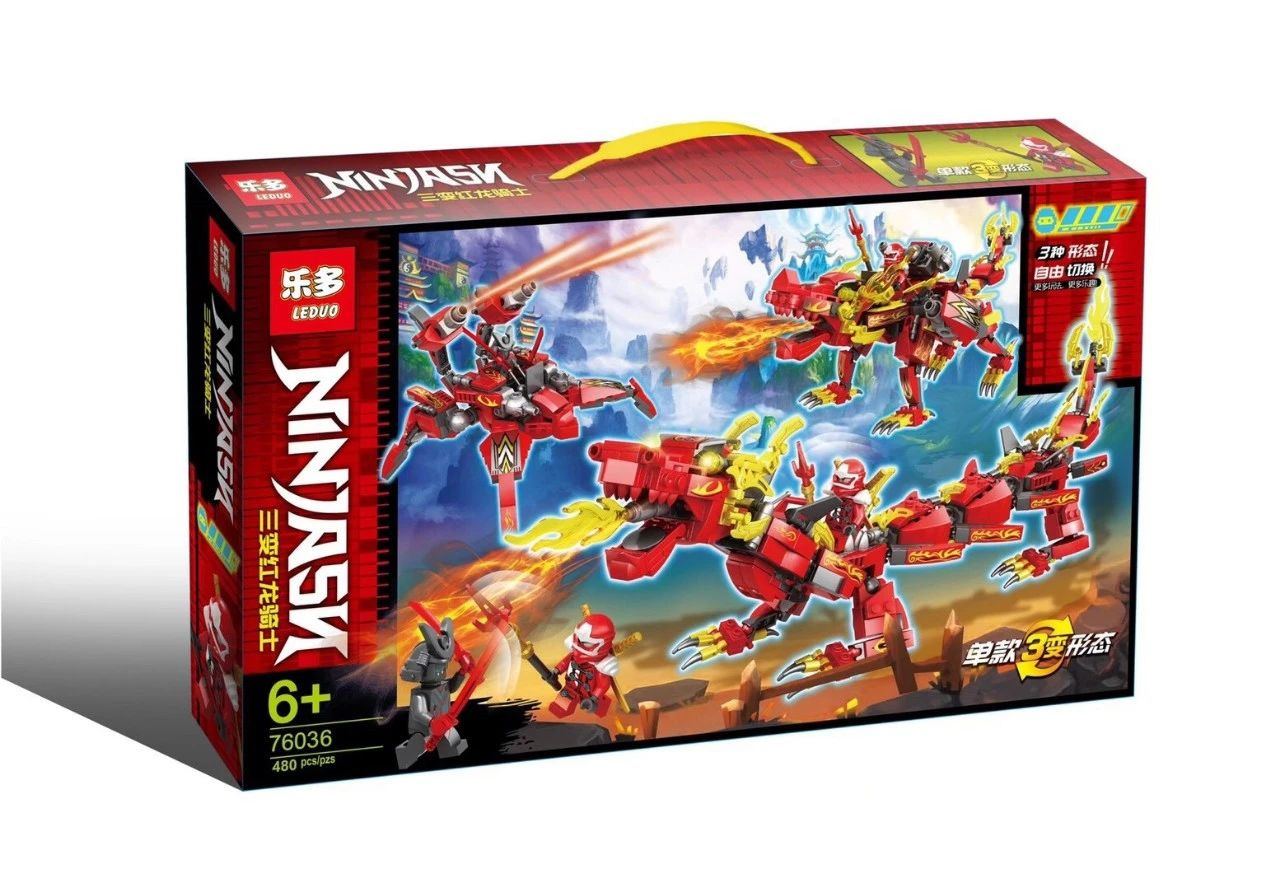 Ninjasn  - hình ảnh tổng thể bộ LEGO