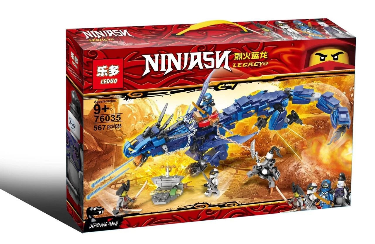 Ninjasn Lecacy 70652 - hình ảnh tổng thể bộ LEGO