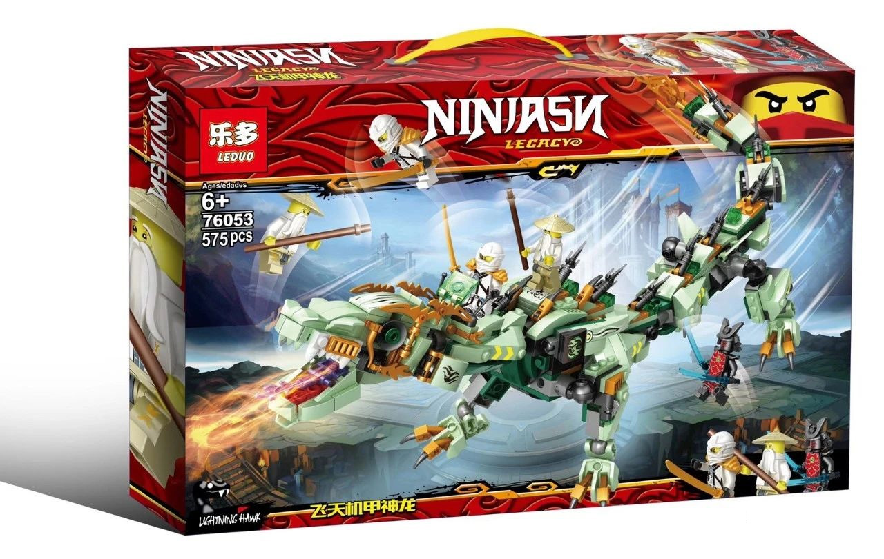 Ninjasn Lecacy 71612 - hình ảnh tổng thể bộ LEGO
