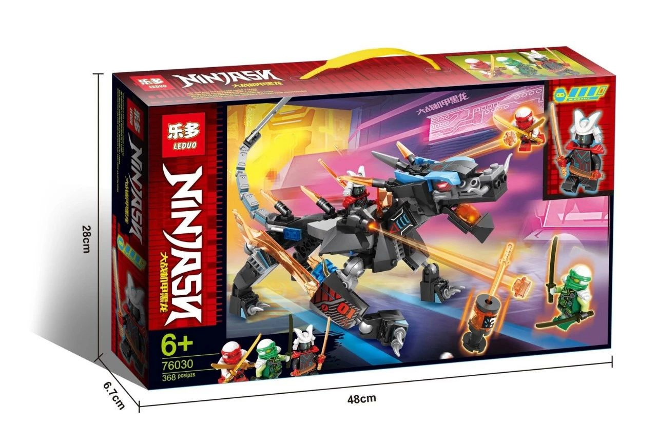 Ninjasn Lecacy 71713 - hình ảnh tổng thể bộ LEGO