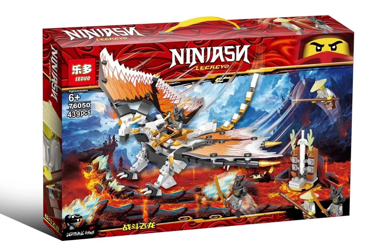 Ninjasn Lecacy 71718 - hình ảnh tổng thể bộ LEGO