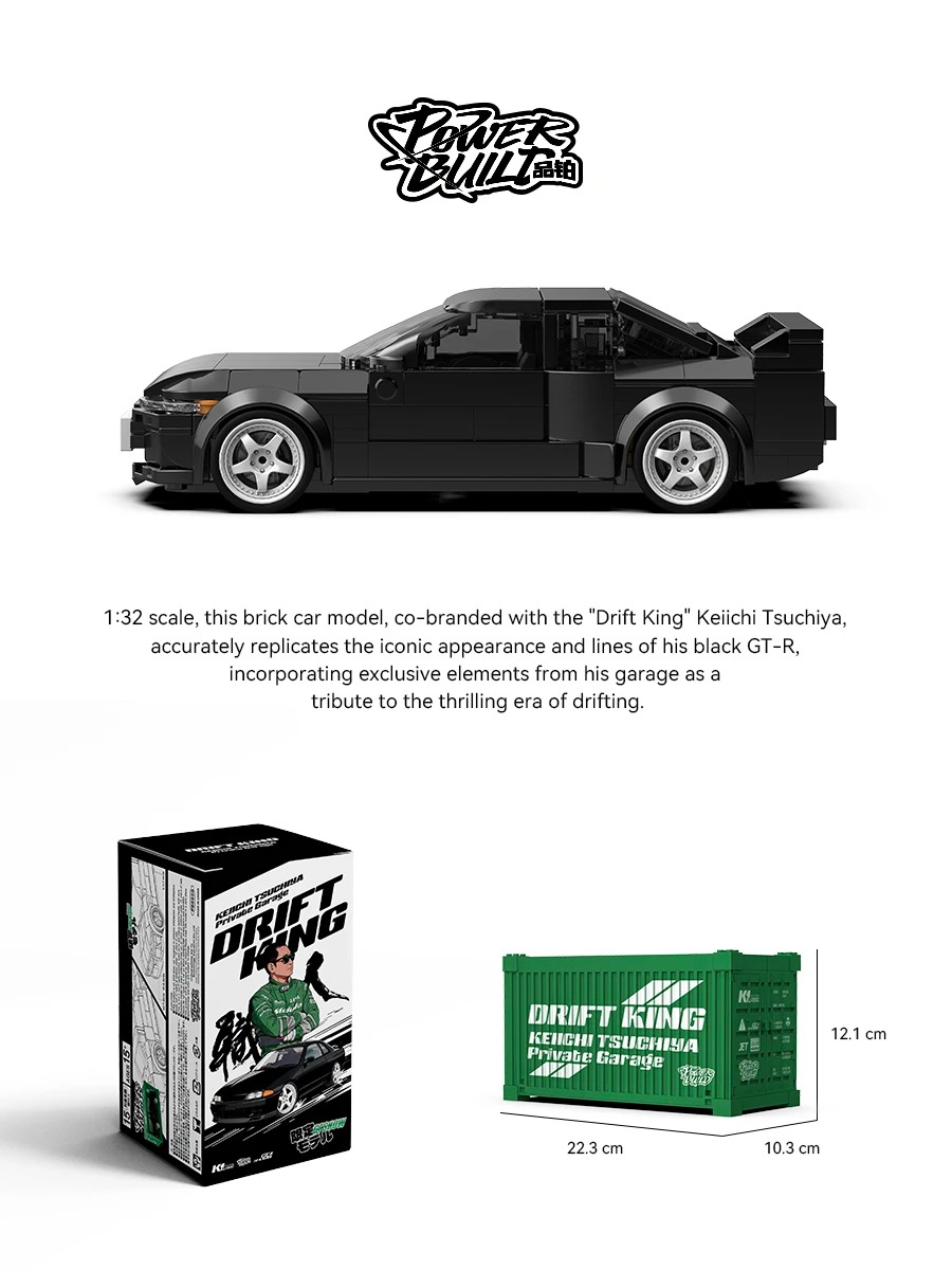 Nissan GT-R BNR32 - hình ảnh chi tiết bộ LEGO