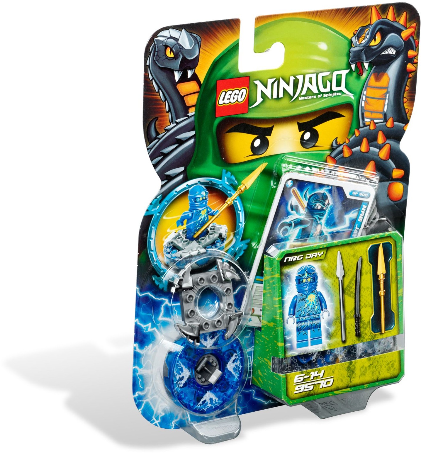NRG Jay 9570 - hình ảnh tổng thể bộ LEGO
