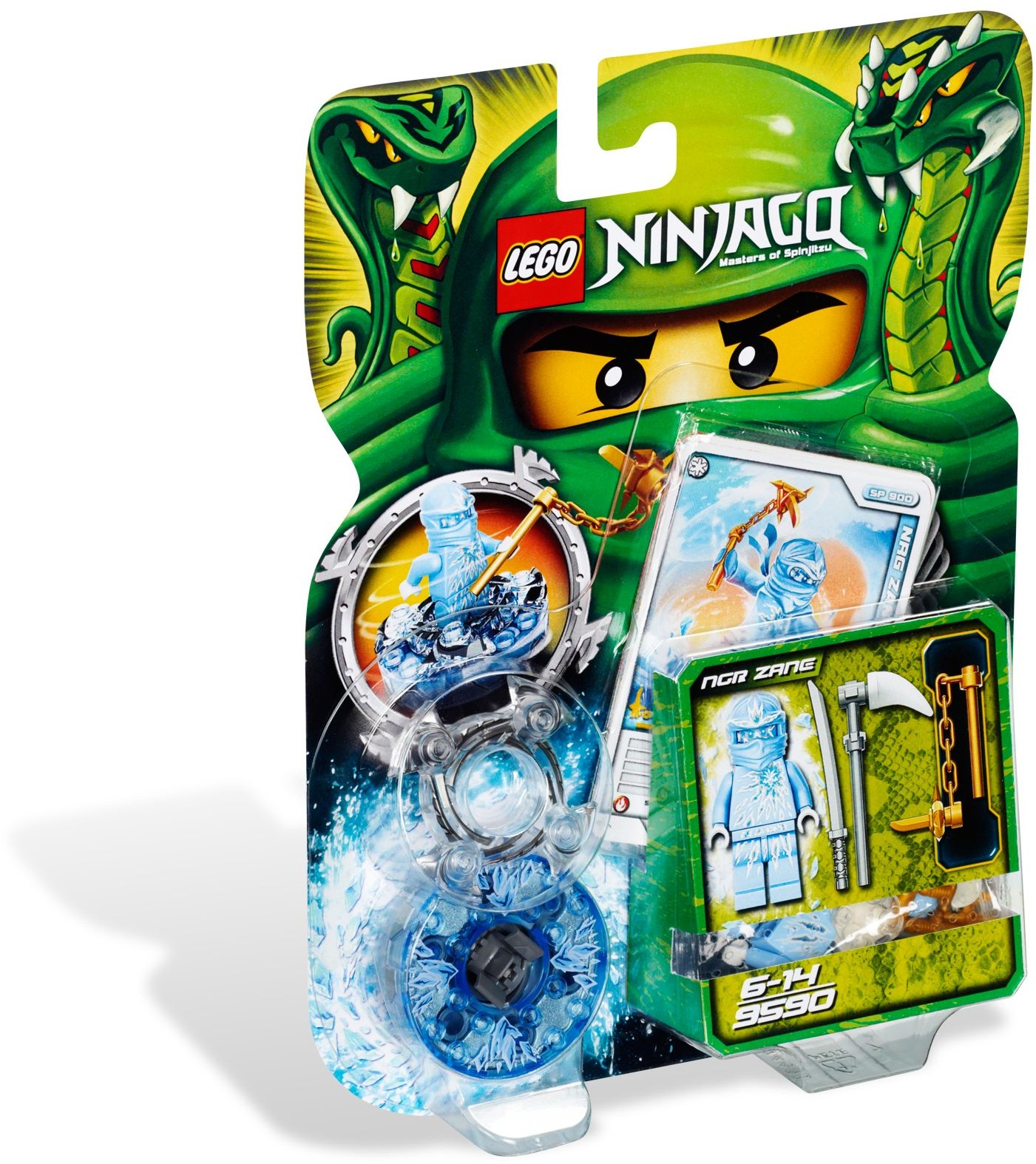NRG Zane 9590 - hình ảnh tổng thể bộ LEGO