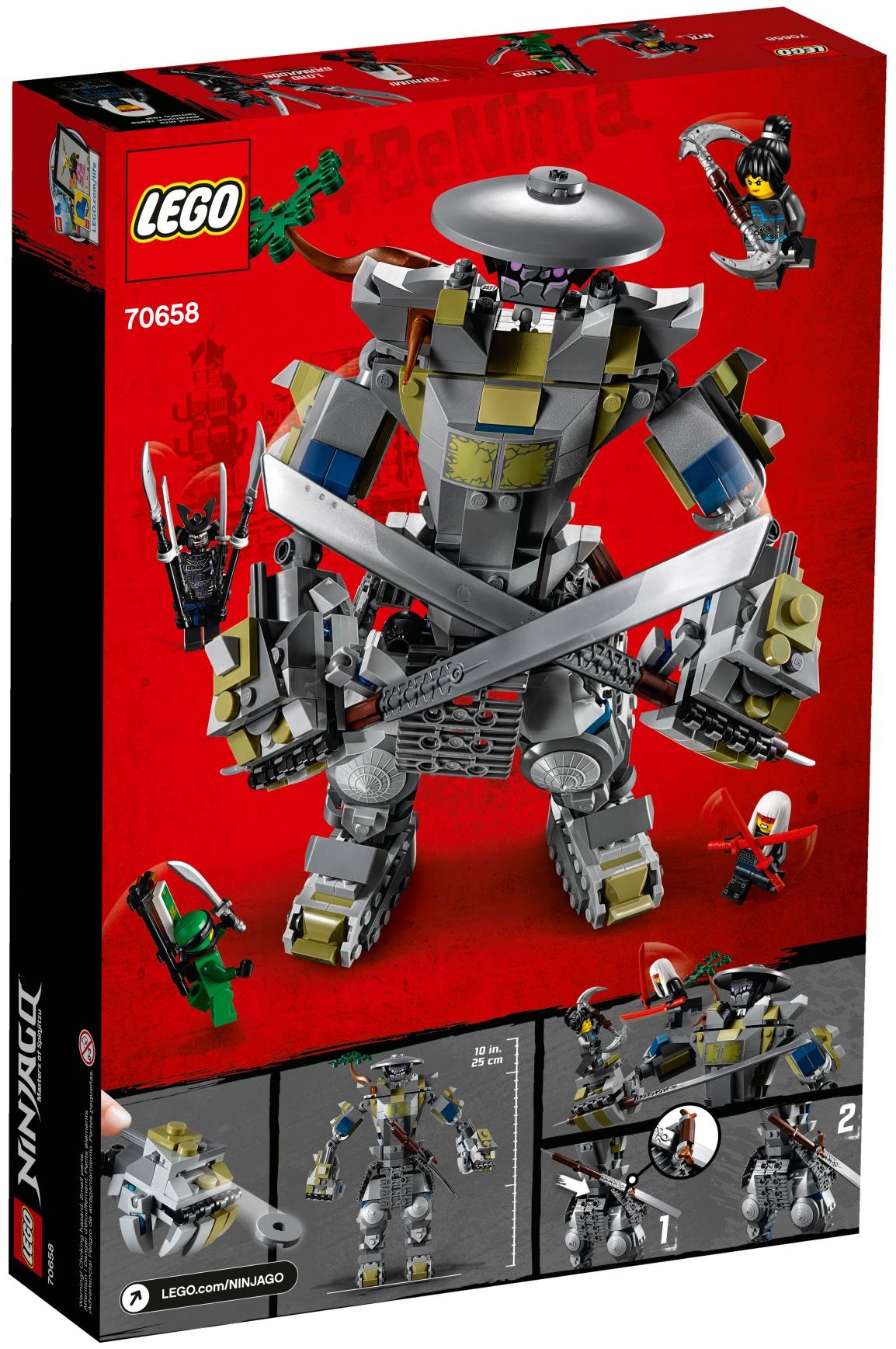 Oni Titan 70658 - góc nhìn khác của bộ LEGO