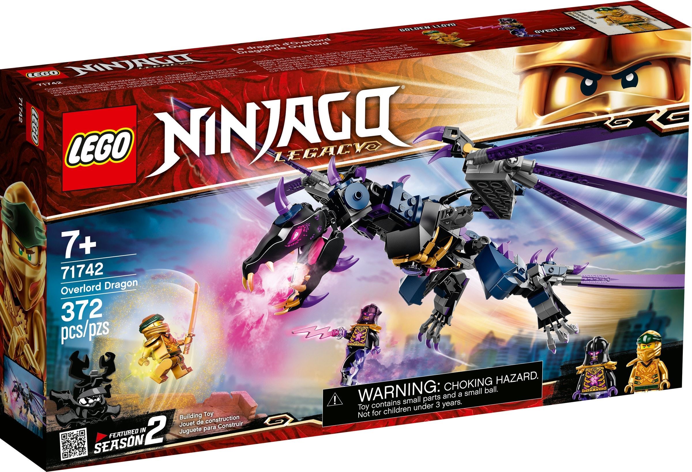 Overlord Dragon 71742 - hình ảnh tổng thể bộ LEGO