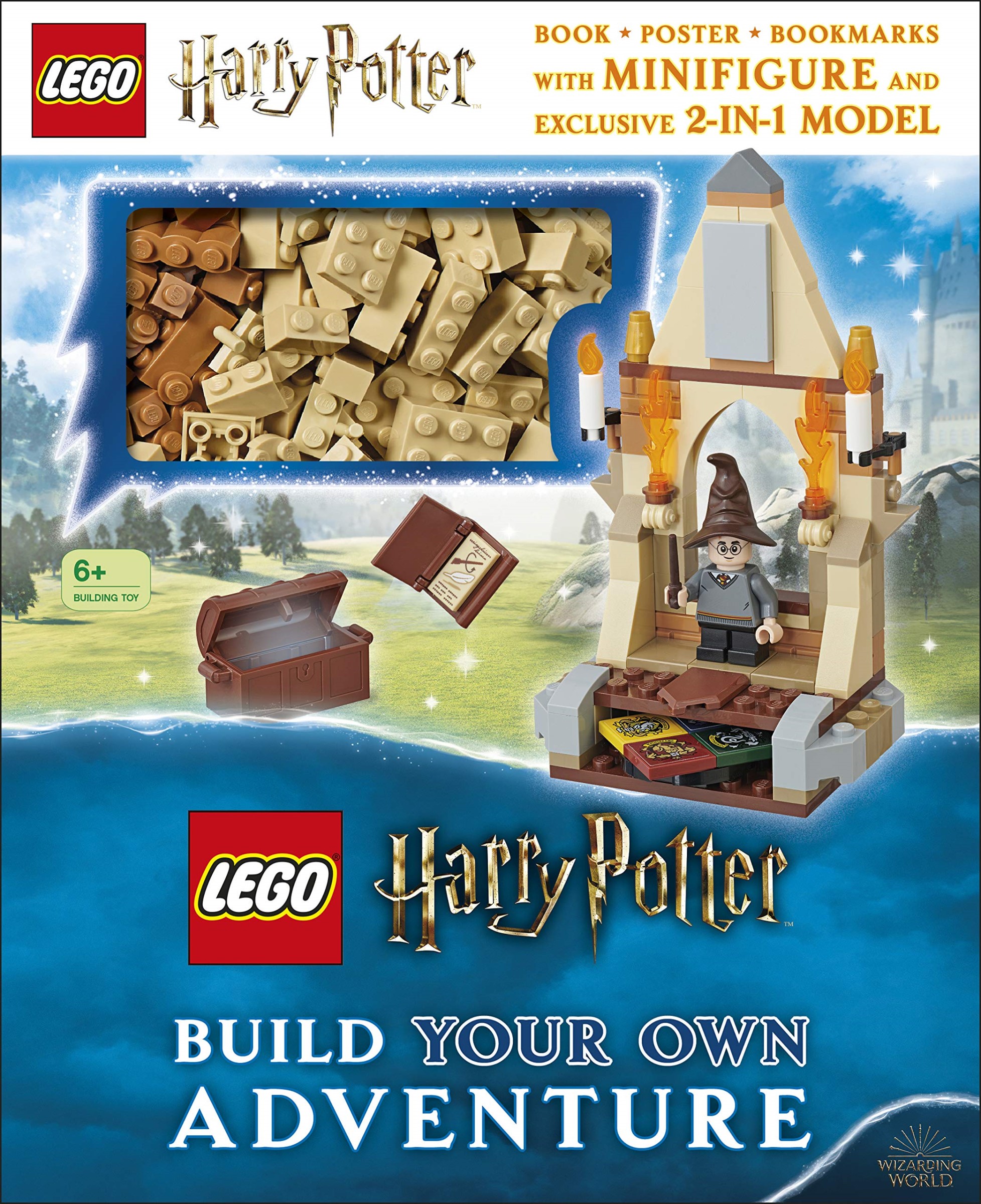 Parts for Harry Potter: Build Your Own Adventure 11923 - hình ảnh tổng thể bộ LEGO