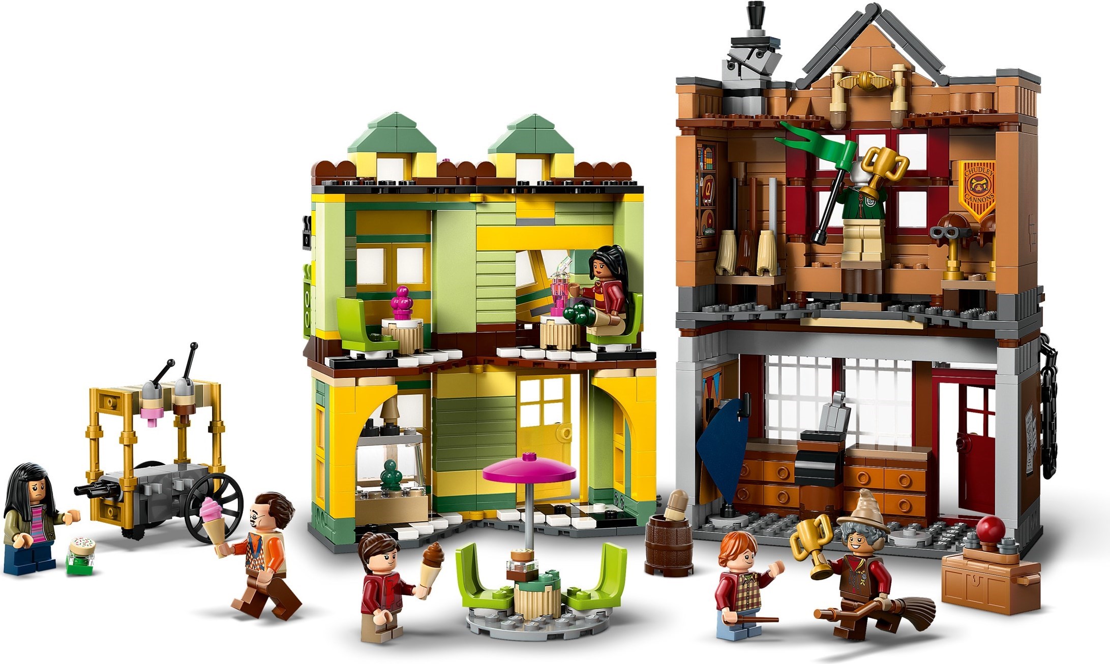 Quality Quidditch Supplies & Ice Cream Parlour 76452 - hình ảnh chi tiết bộ LEGO