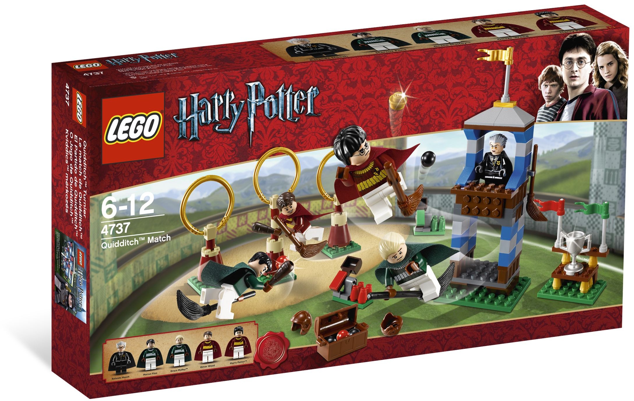 Quidditch Match 4737 - góc nhìn khác của bộ LEGO