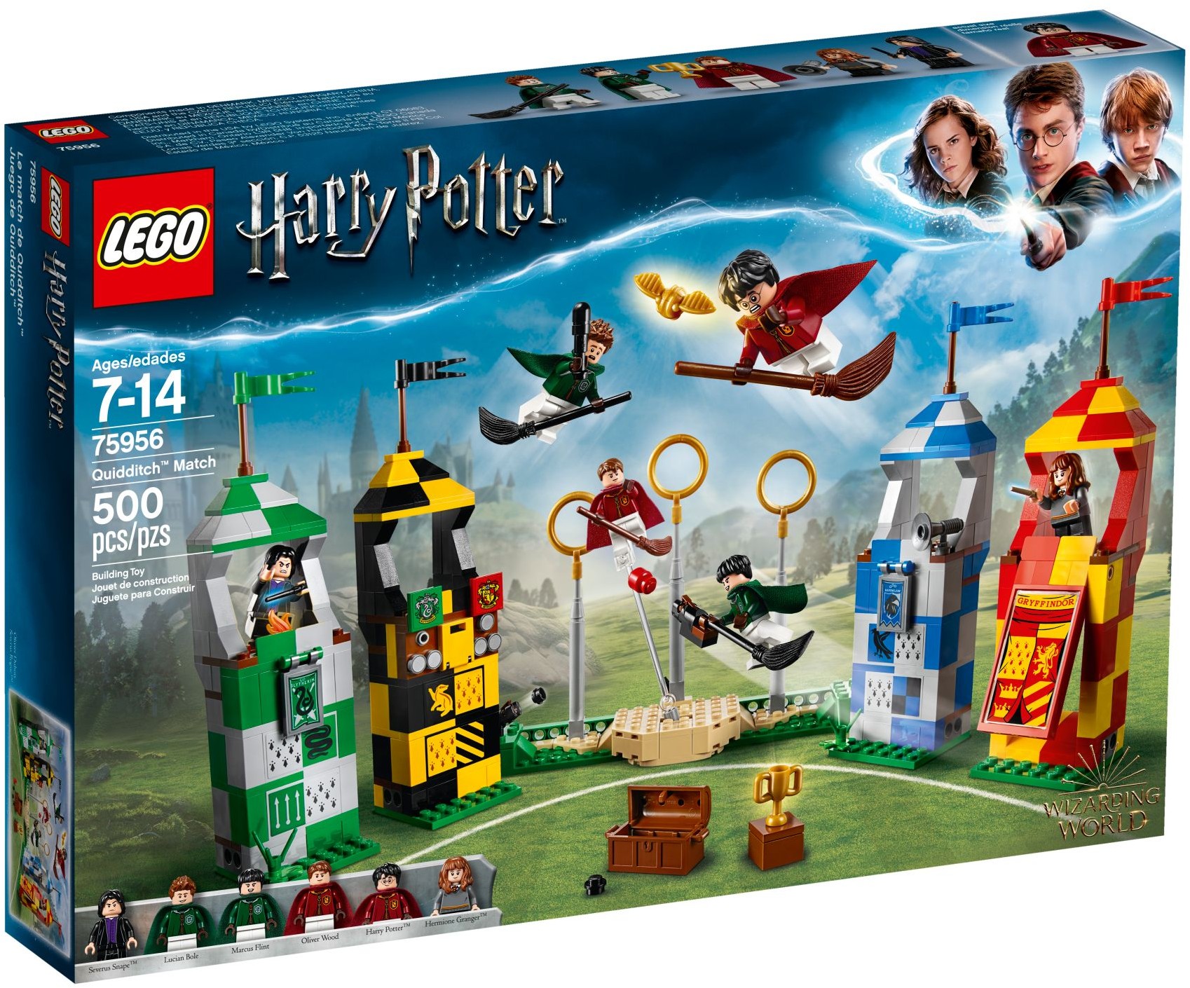 Quidditch Match 75956 - hình ảnh tổng thể bộ LEGO
