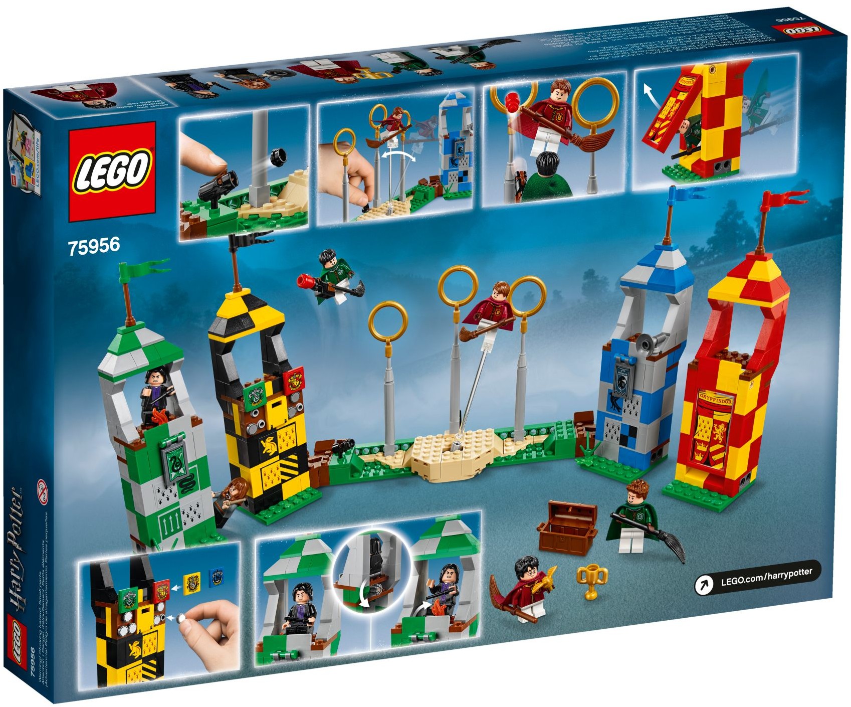 Quidditch Match 75956 - hình ảnh chi tiết bộ LEGO