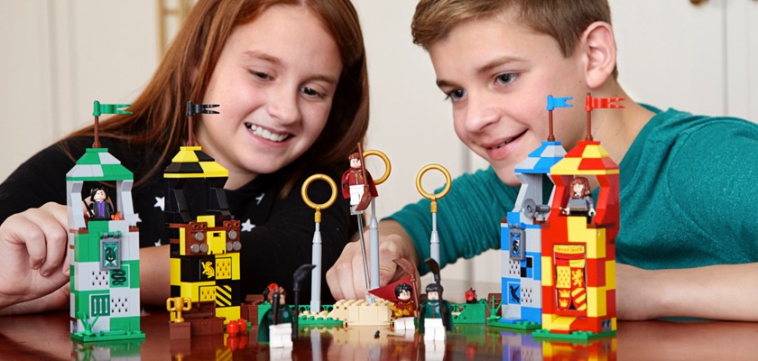 Quidditch Match 75956 - góc nhìn khác của bộ LEGO