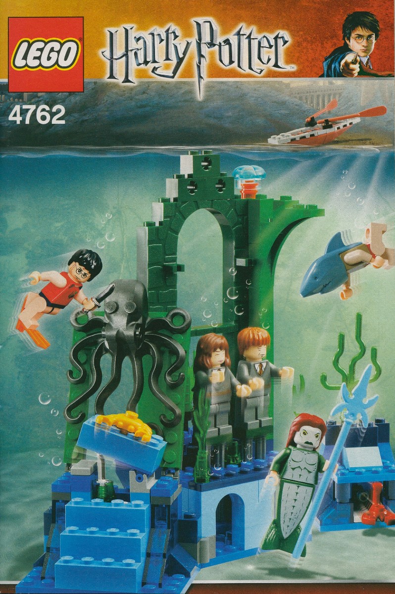 Rescue from the Merpeople 4762 - hình ảnh tổng thể bộ LEGO