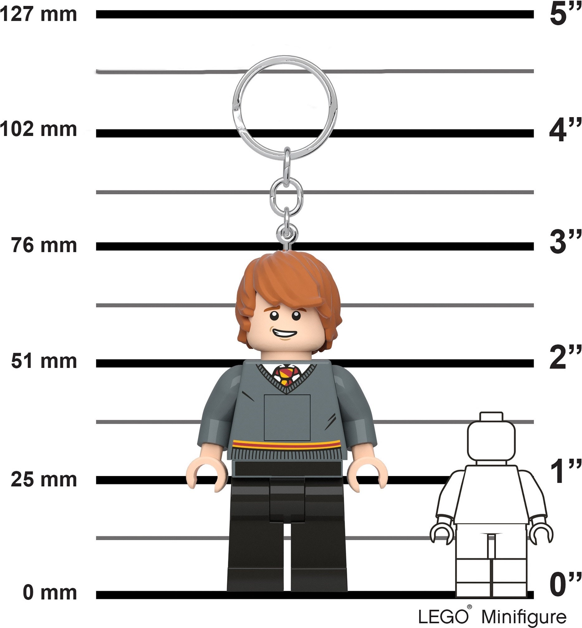 Ron Weasley Key Light 5007907 - hình ảnh chi tiết bộ LEGO