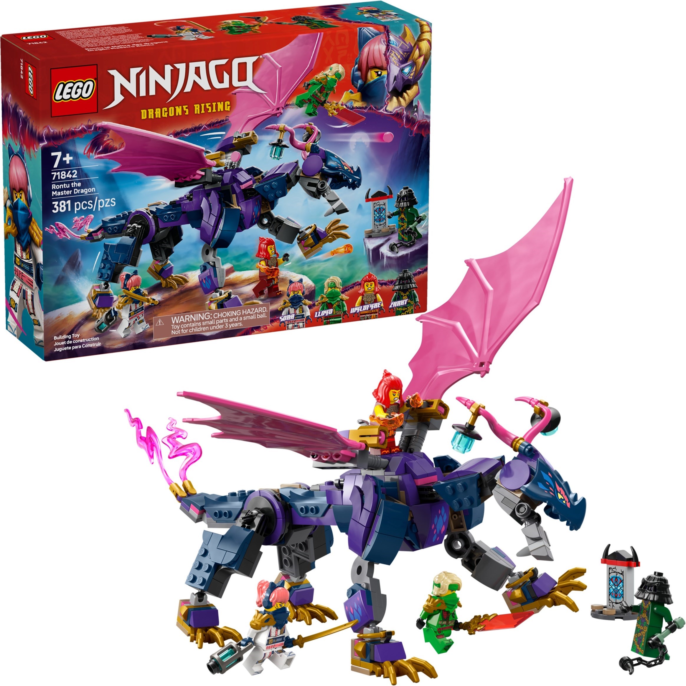 Rontu the Master Dragon 71842 - hình ảnh tổng thể bộ LEGO