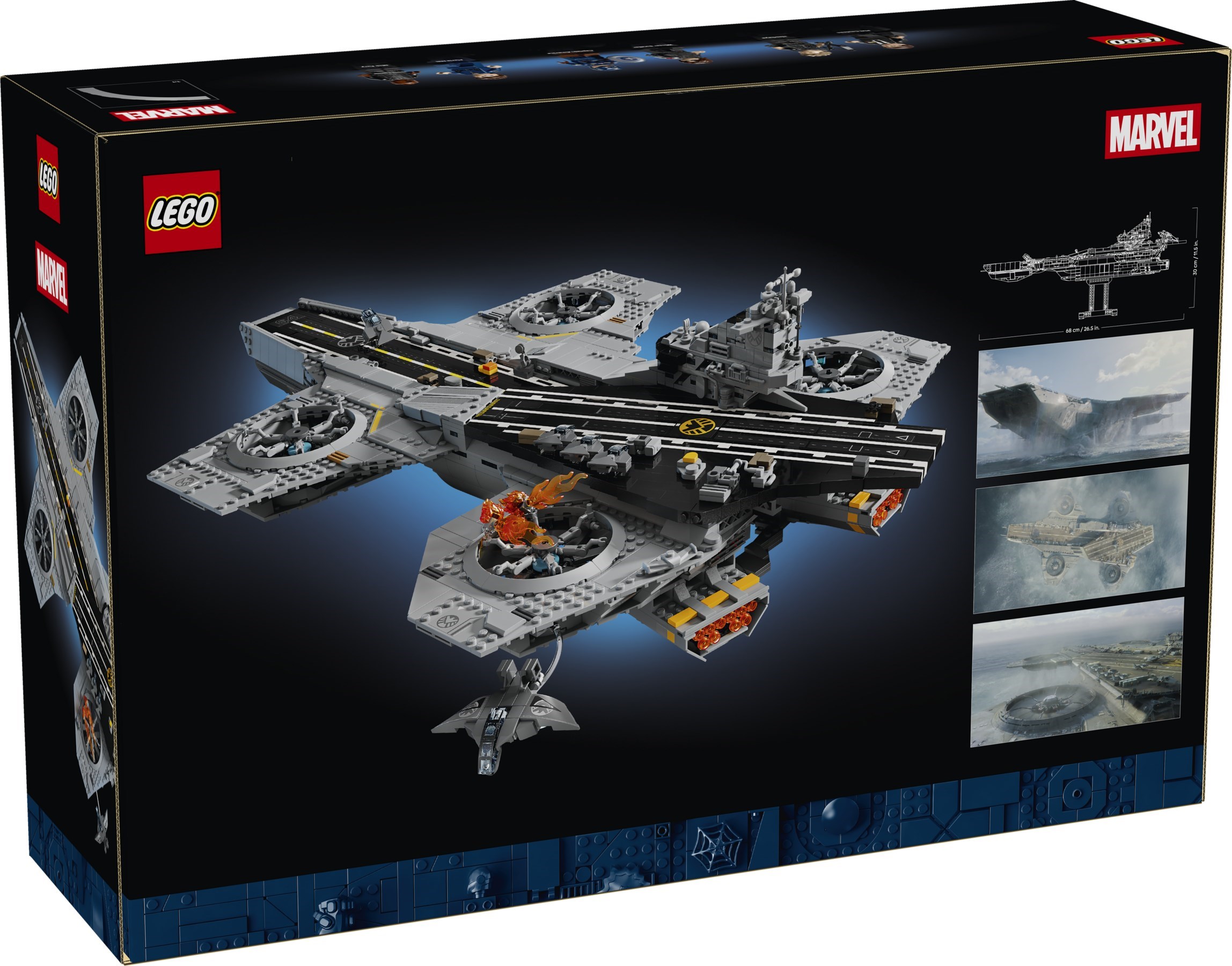 S.H.I.E.L.D. Helicarrier 76354 - hình ảnh chi tiết bộ LEGO