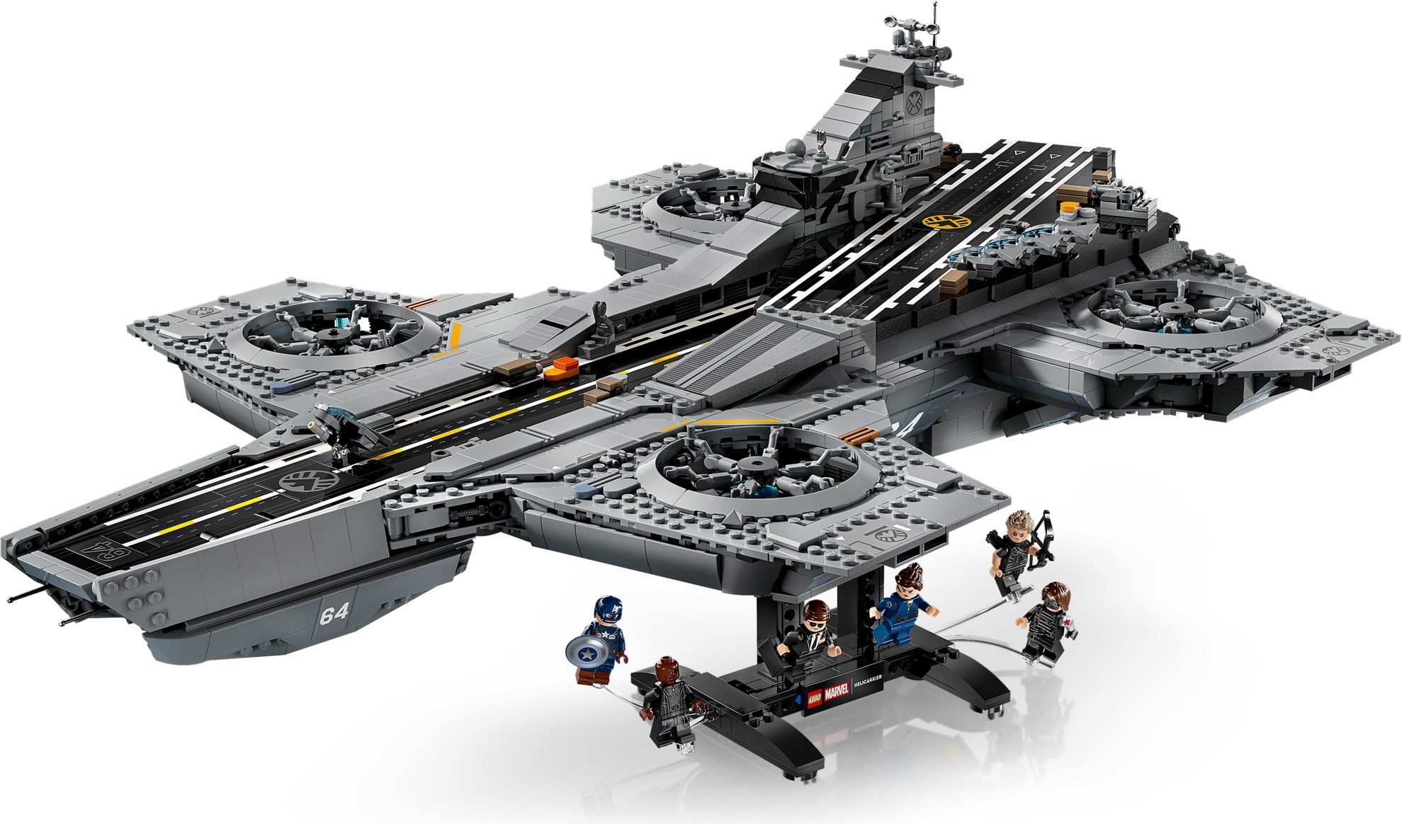 S.H.I.E.L.D. Helicarrier 76354 - góc nhìn khác của bộ LEGO