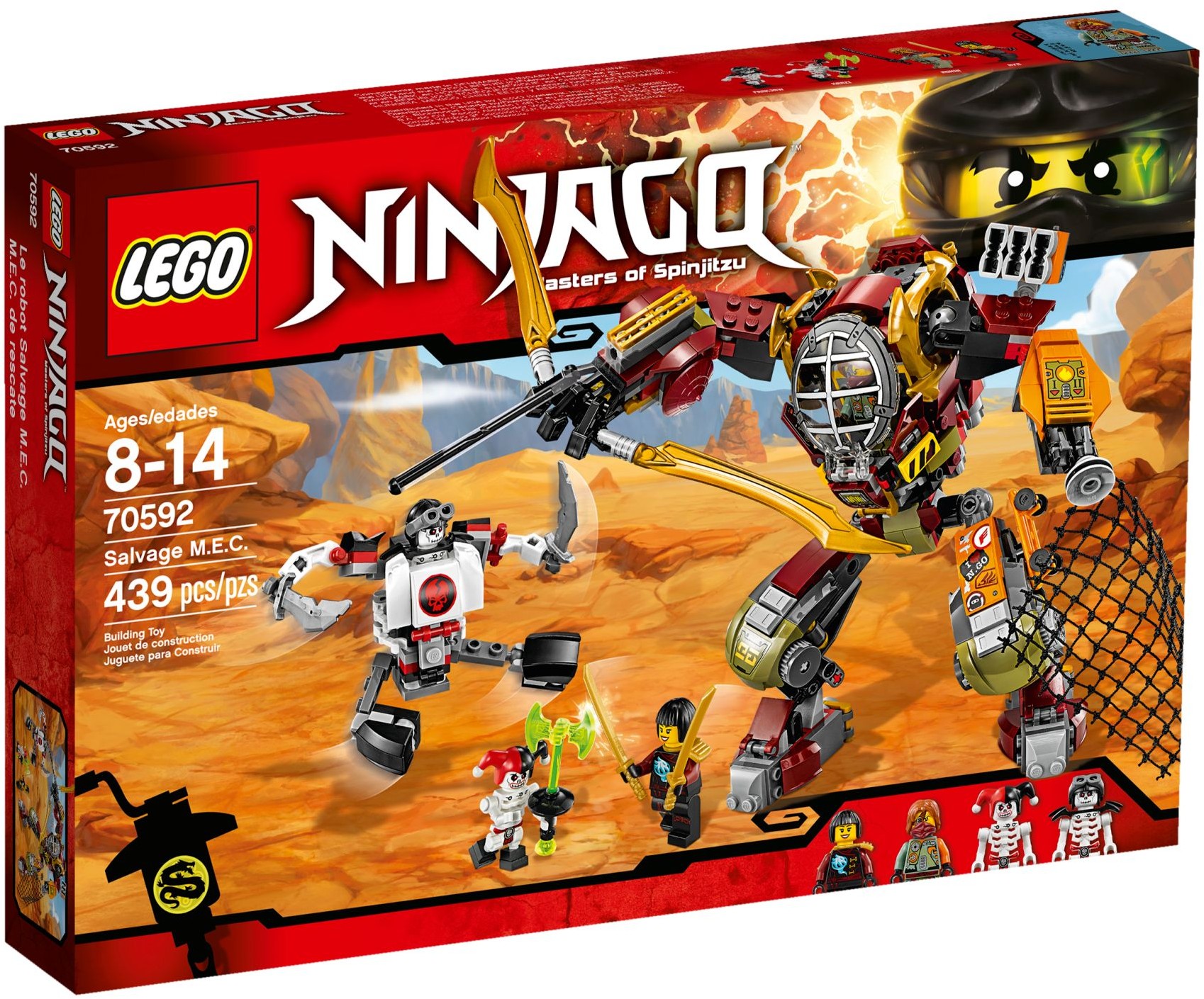 Salvage M.E.C. 70592 - hình ảnh chi tiết bộ LEGO