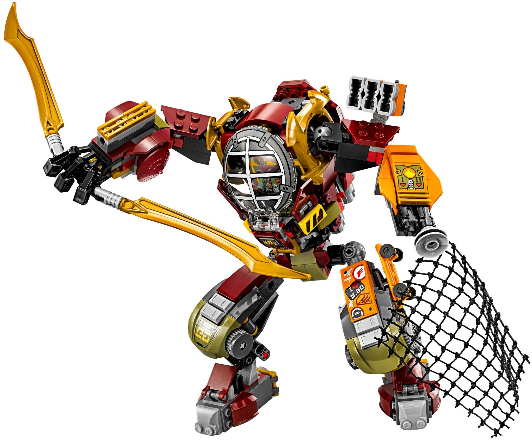 Salvage M.E.C. 70592 - góc nhìn khác của bộ LEGO