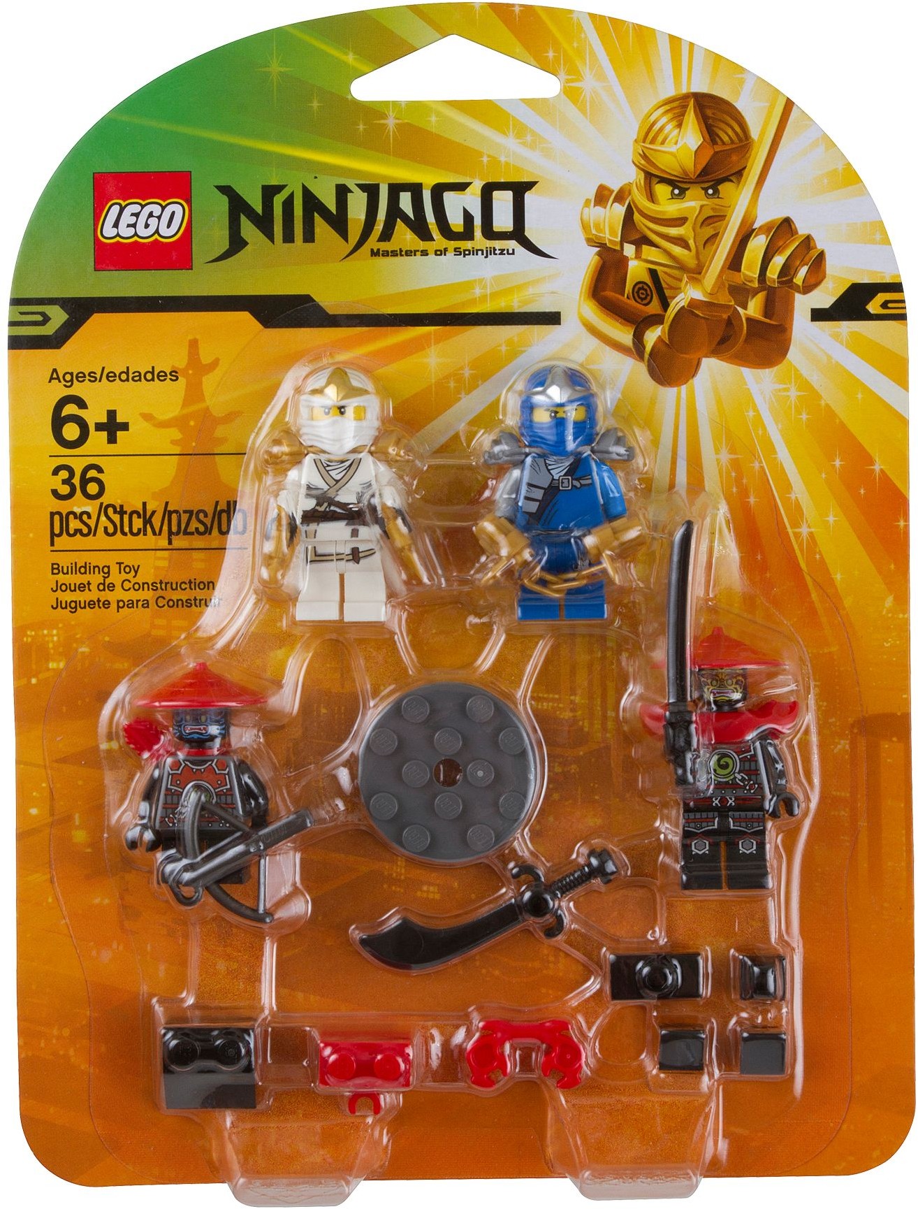 Samurai Accessory Set 850632 - hình ảnh tổng thể bộ LEGO
