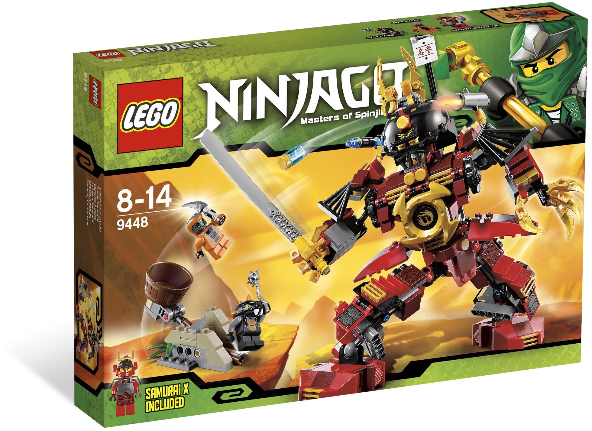 Samurai Mech 9448 - hình ảnh chi tiết bộ LEGO