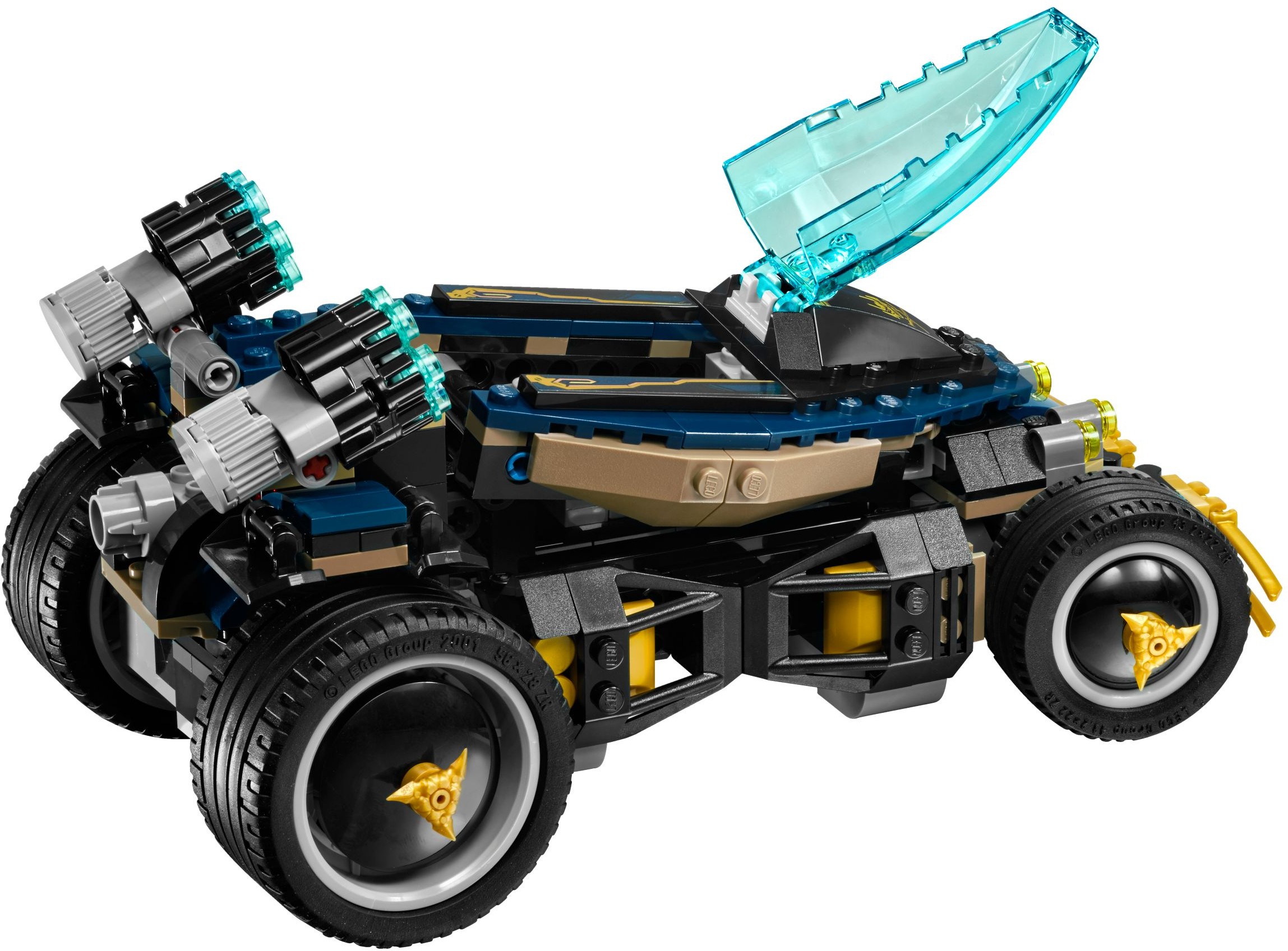 Samurai VXL 70625 - hình ảnh tổng thể bộ LEGO