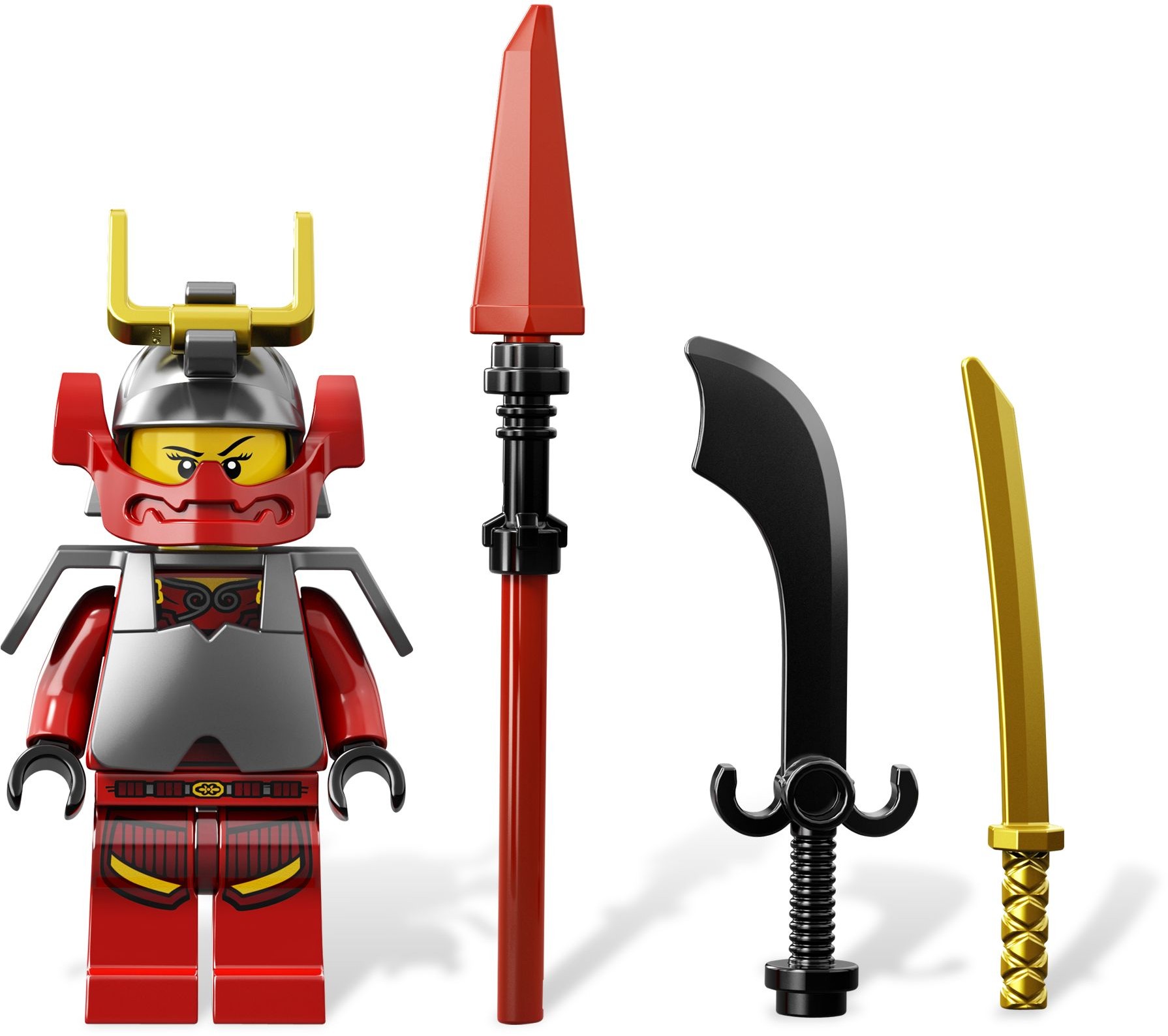 Samurai X 9566 - hình ảnh tổng thể bộ LEGO