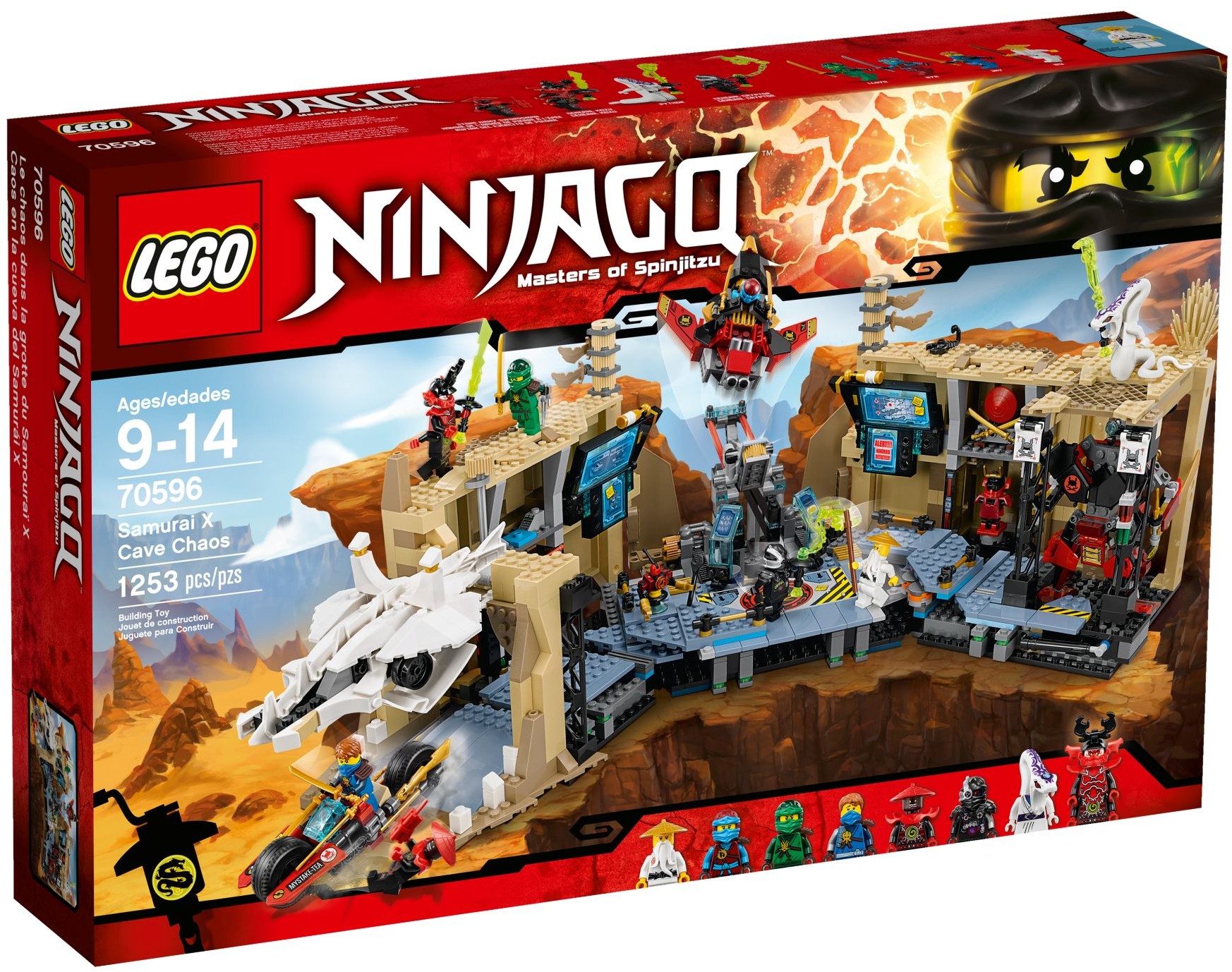 Samurai X Cave Chaos 70596 - hình ảnh chi tiết bộ LEGO
