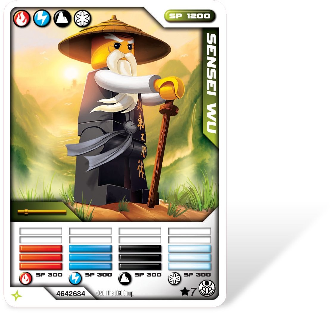 Sensei Wu 2255 - hình ảnh tổng thể bộ LEGO
