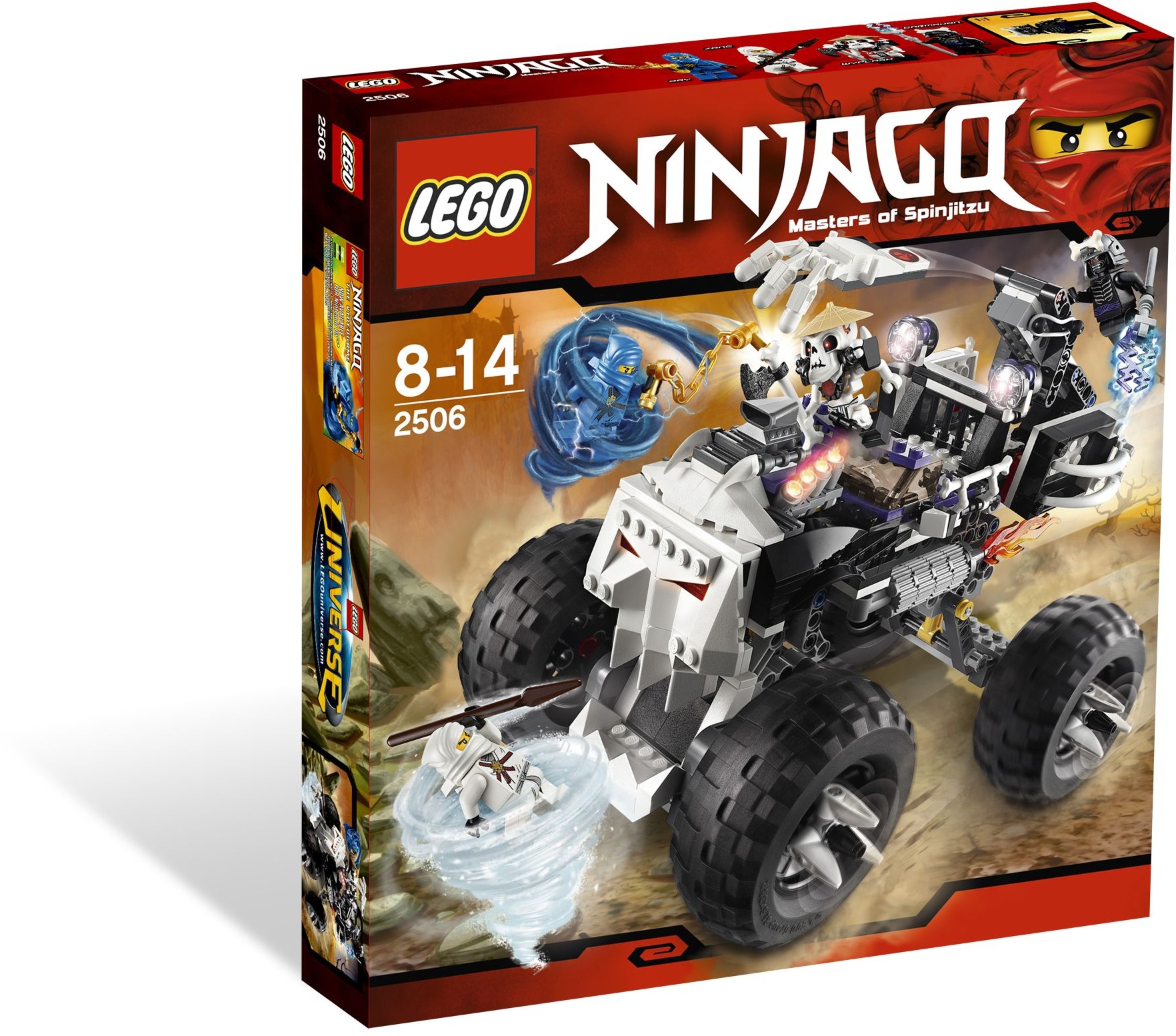 Skull Truck 2506 - hình ảnh tổng thể bộ LEGO