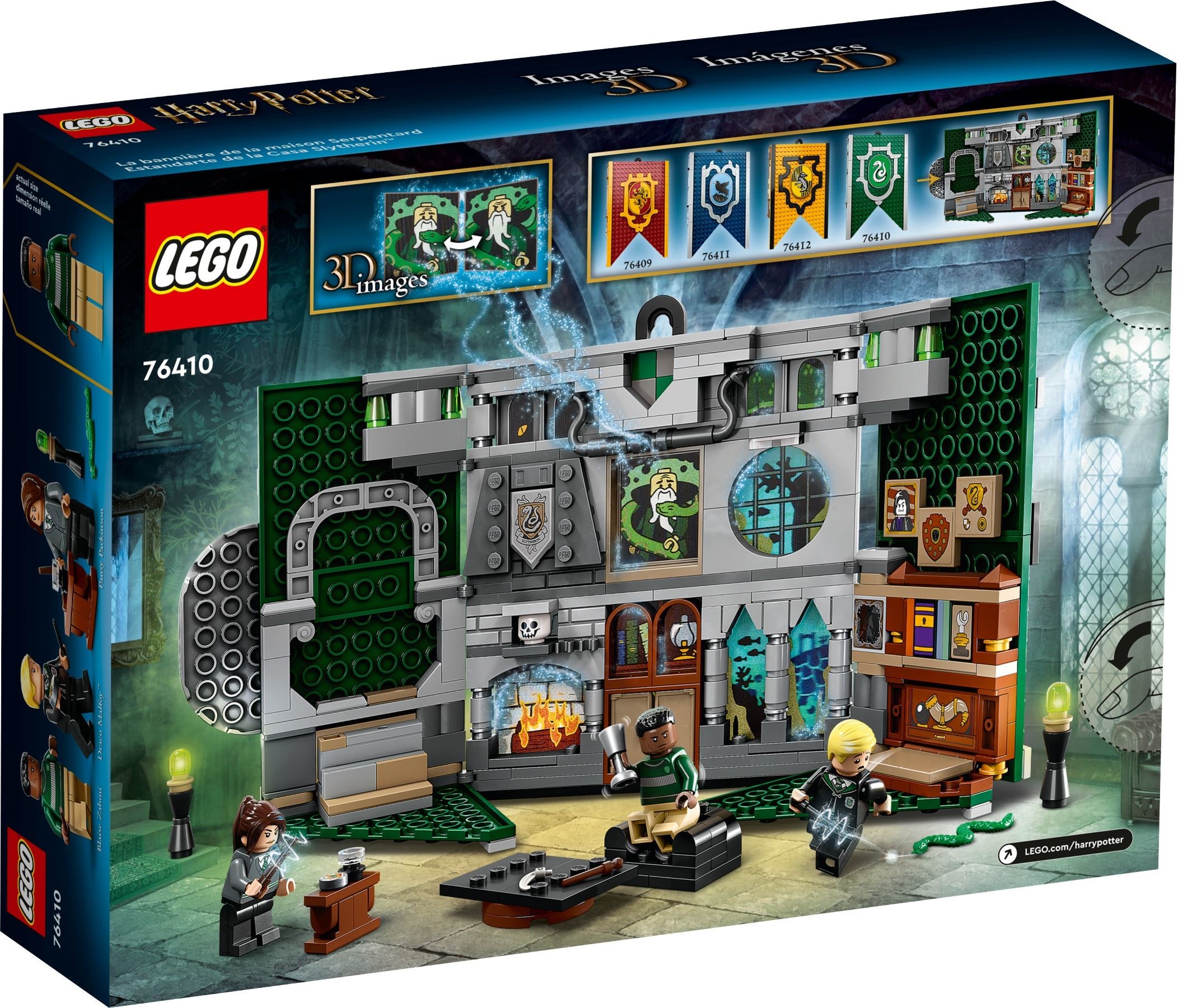 Slytherin House Banner 76410 - hình ảnh chi tiết bộ LEGO
