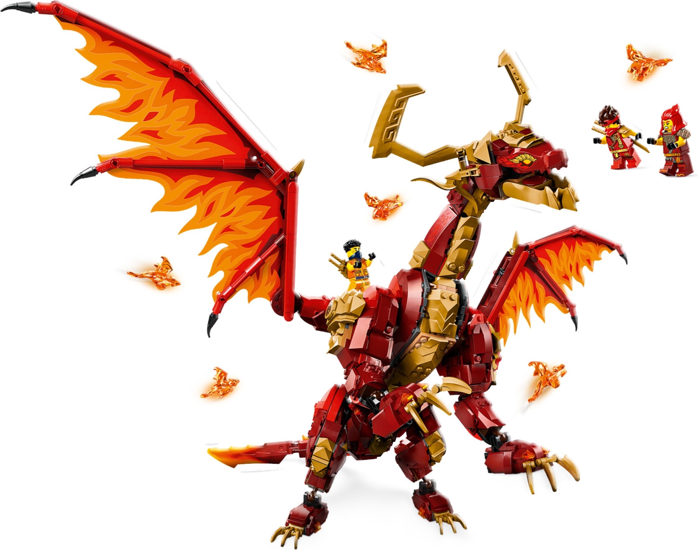 Source Dragon of Motion 71822 - góc nhìn khác của bộ LEGO