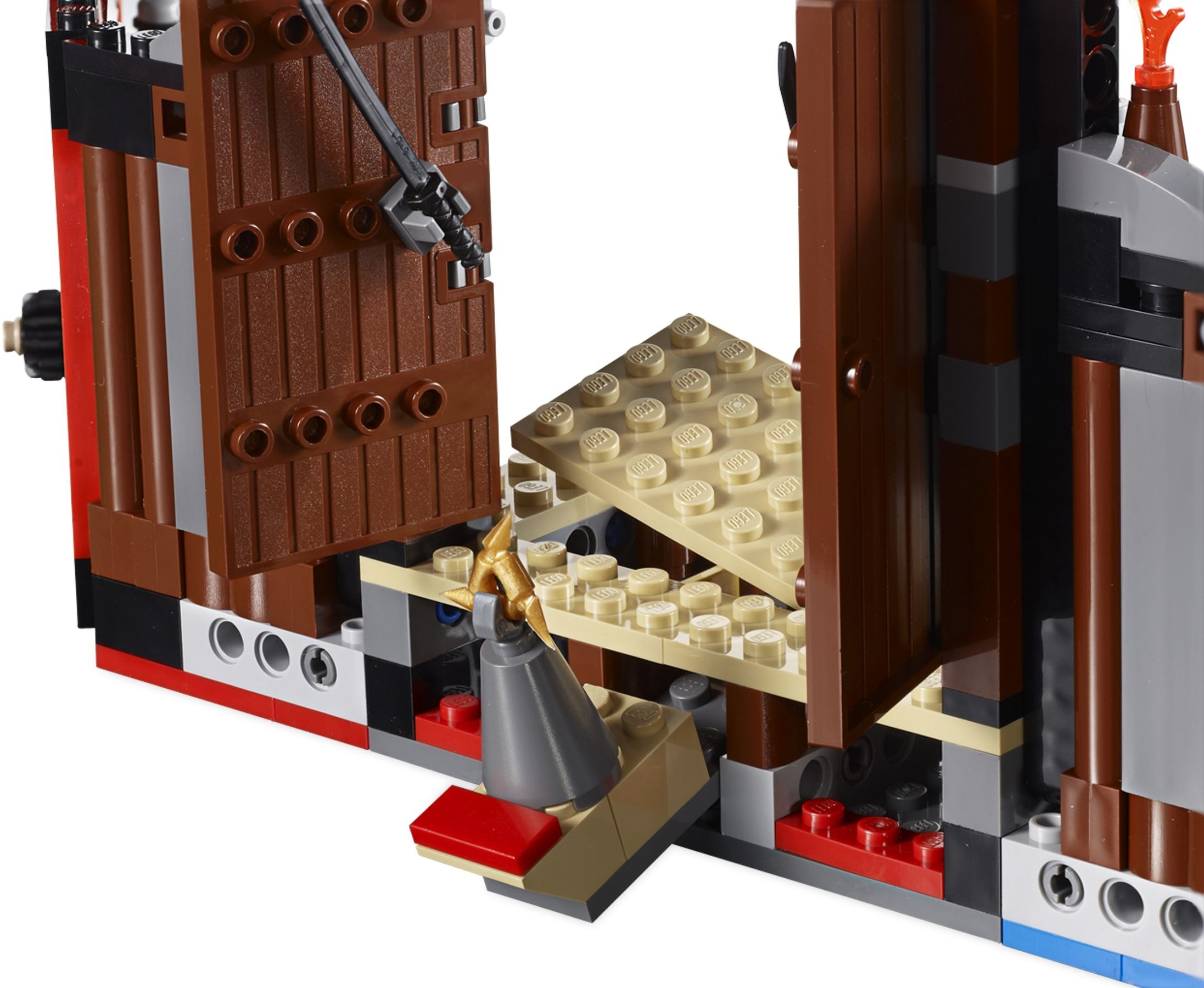 Spinjitzu Dojo 2504 - góc nhìn khác của bộ LEGO