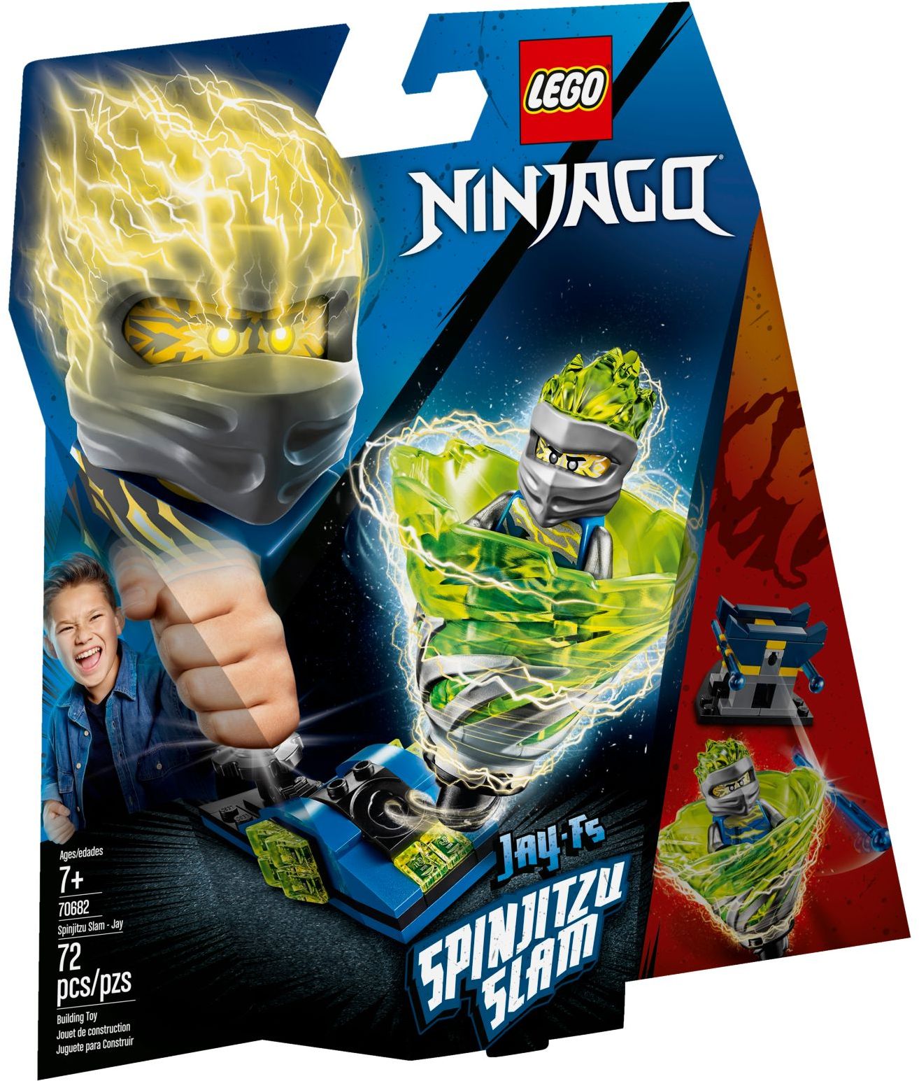 Spinjitzu Slam - Jay 70682 - hình ảnh tổng thể bộ LEGO