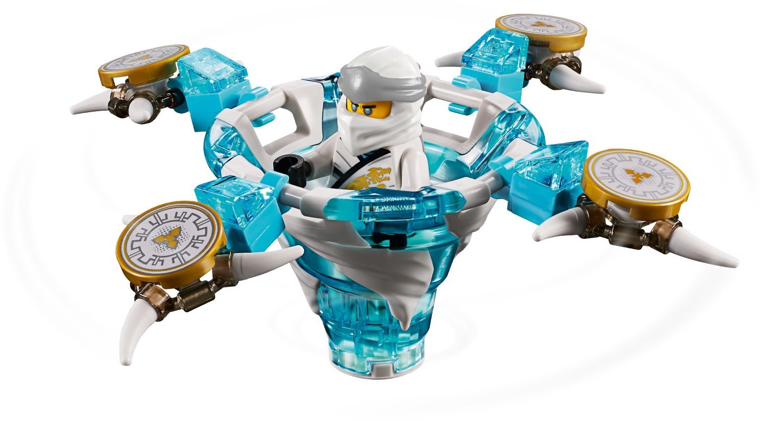 SPINJITZU：Spinjitzu Zane 70661 - góc nhìn khác của bộ LEGO