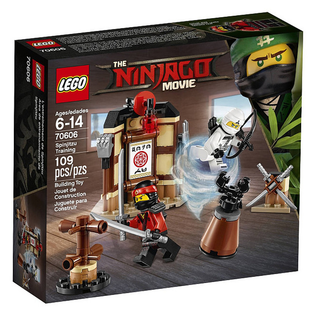 Spinjitzu Training 70606 - hình ảnh tổng thể bộ LEGO